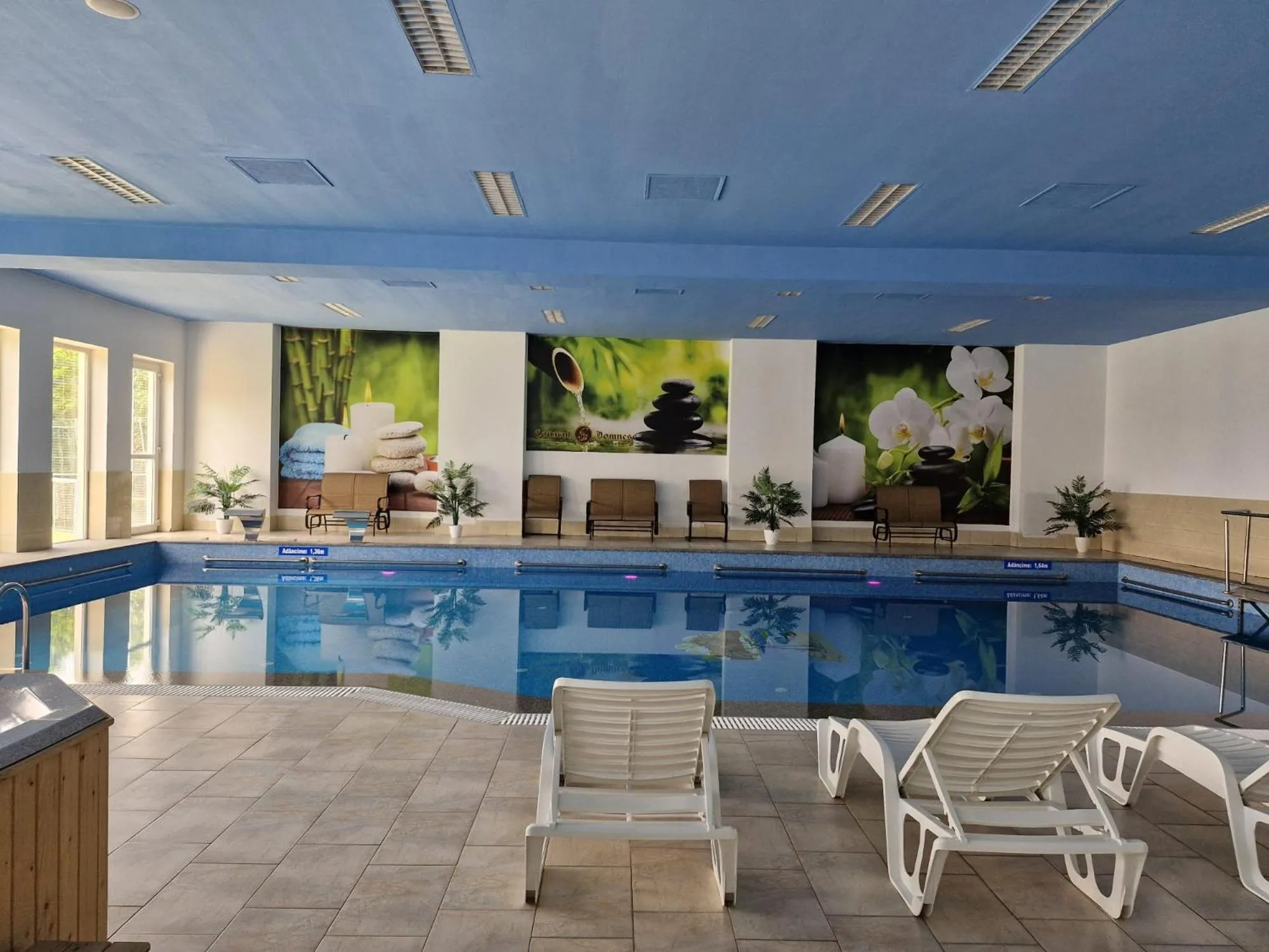 Pool view in Conacul Domnesc