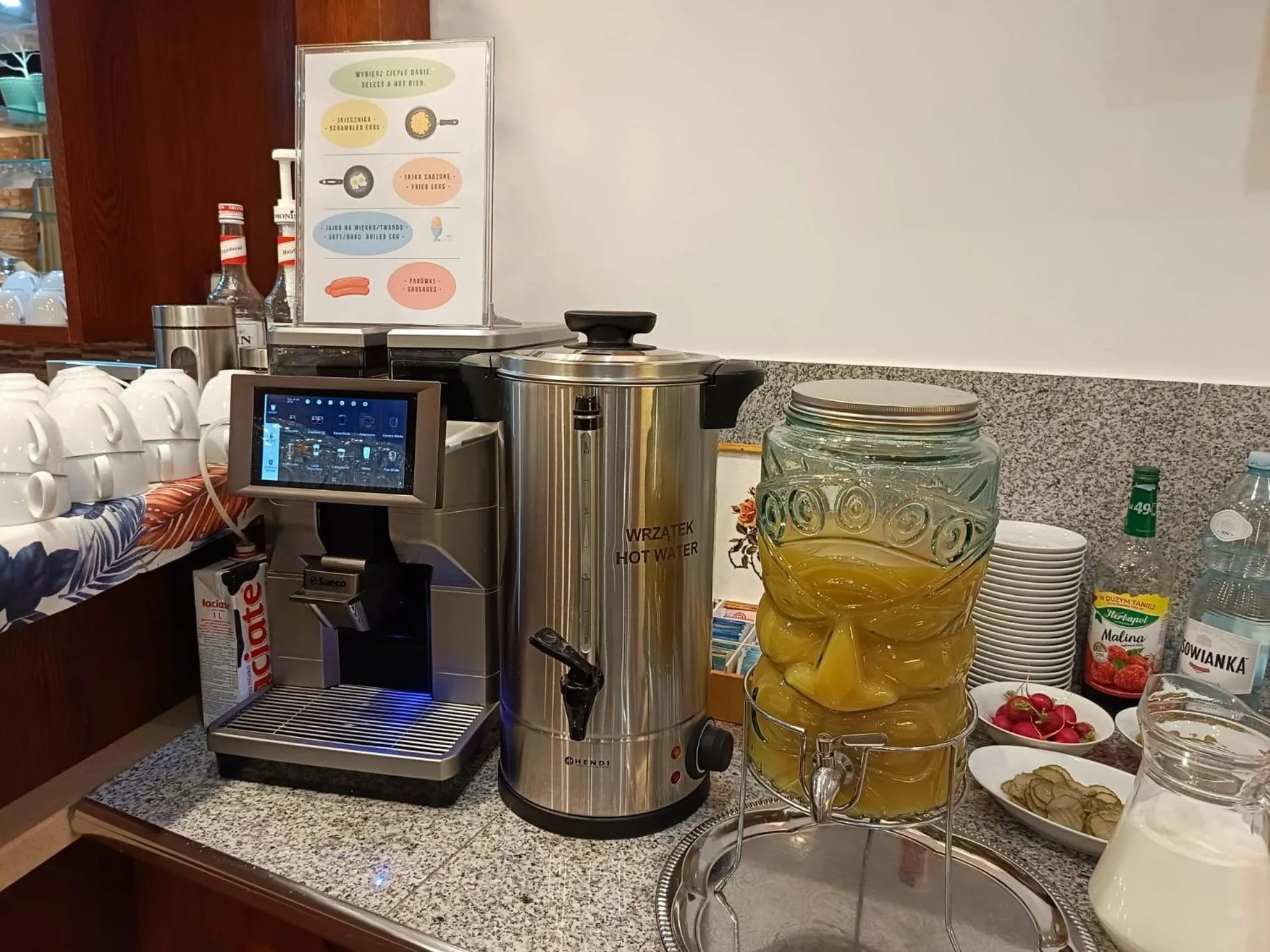 Breakfast in Aparthotel Adler