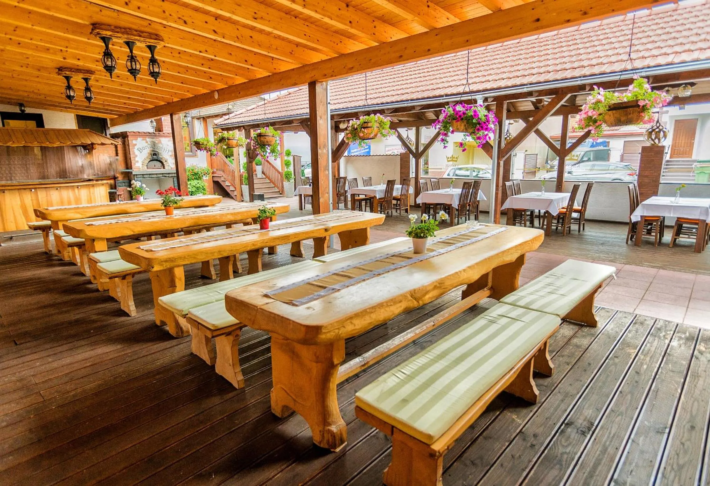 Balcony/Terrace in Hotel Krone