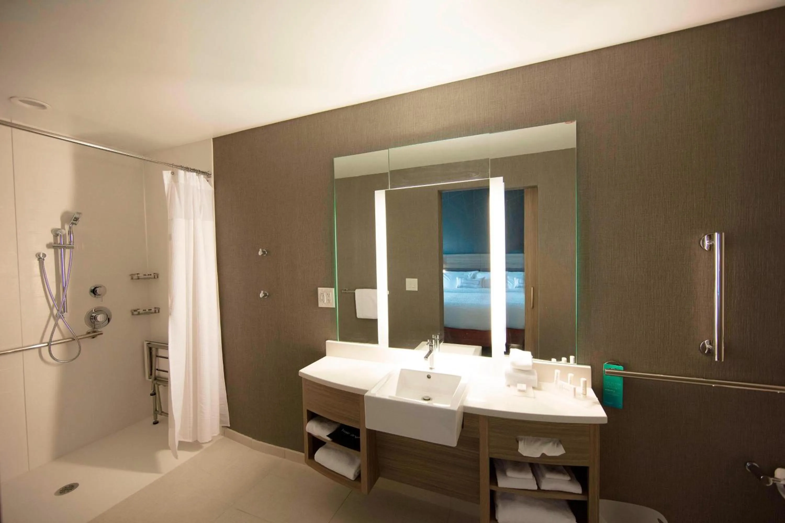 Bathroom in Springhill Suites By Marriott Athens Downtown/University Area