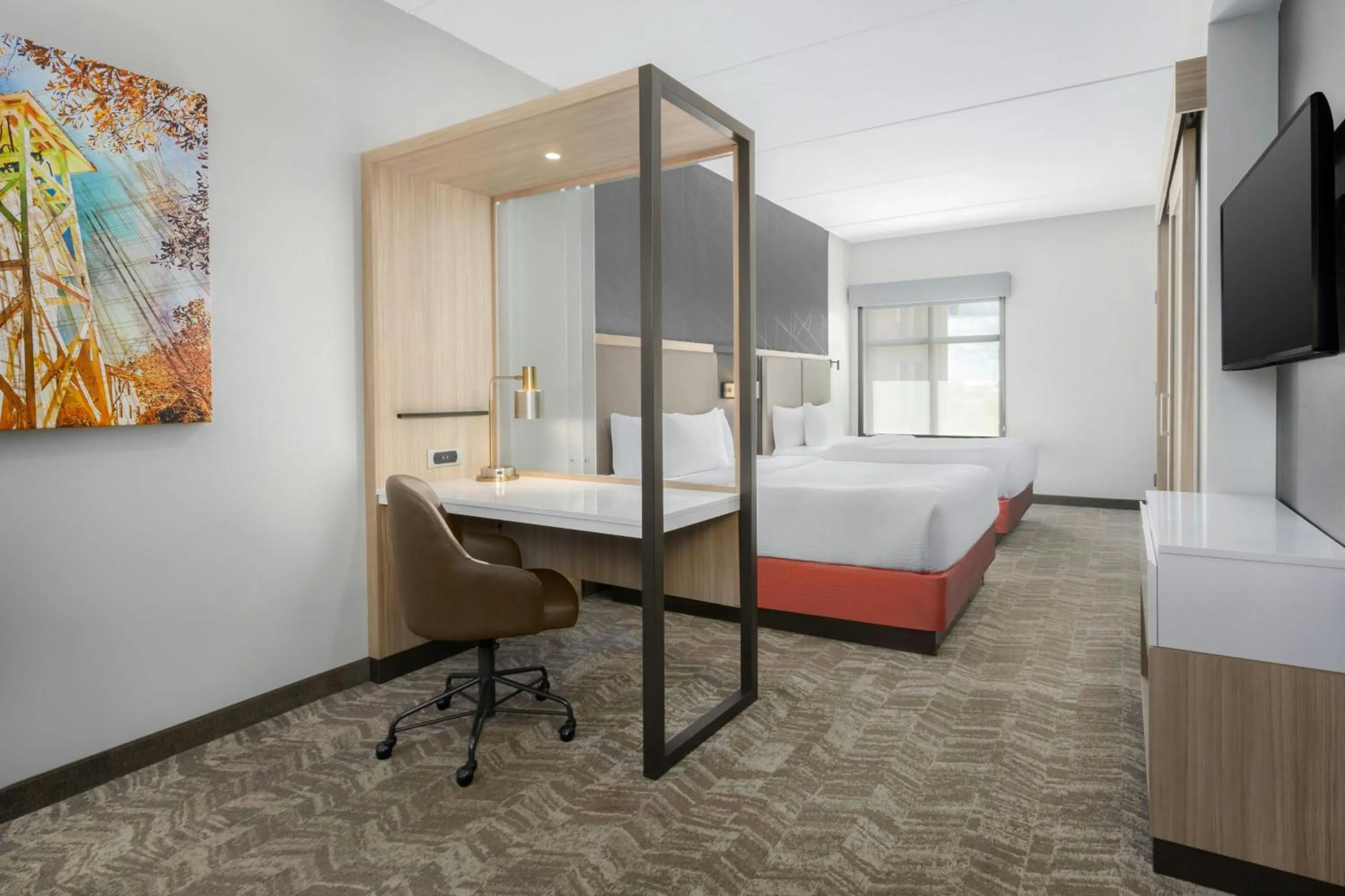 Bedroom, Bed in Springhill Suites By Marriott Athens Downtown/University Area
