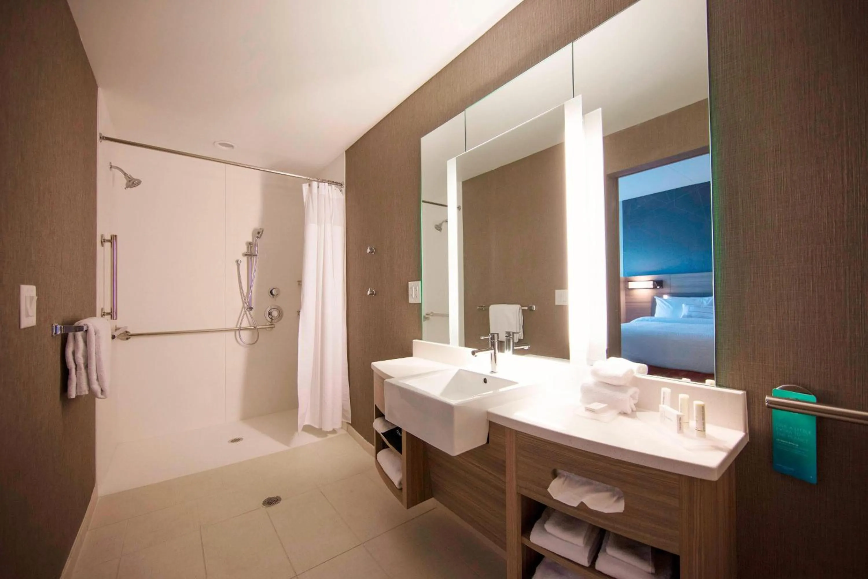 Bathroom in Springhill Suites By Marriott Athens Downtown/University Area