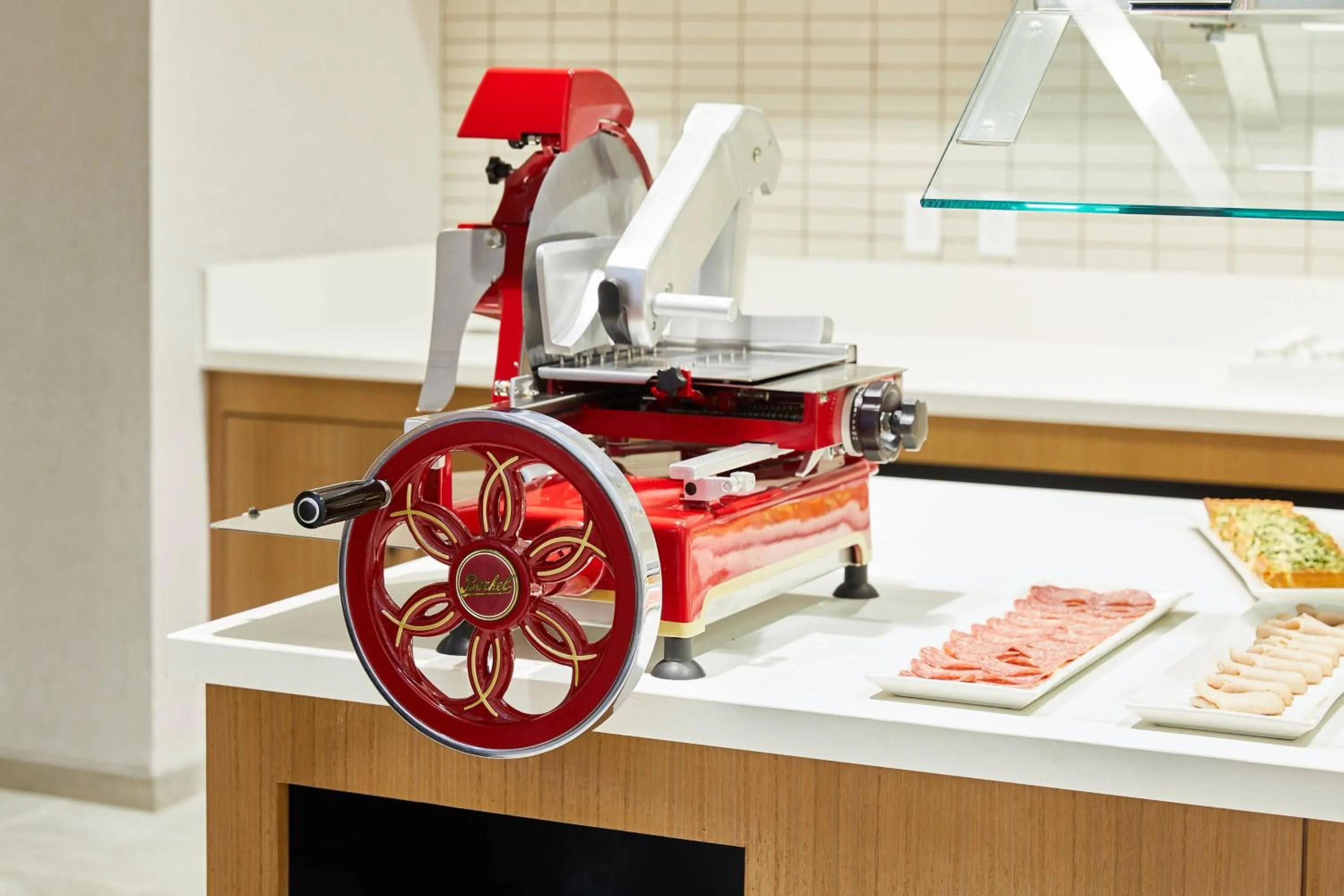 Kitchen or kitchenette in AC Hotel By Marriott Dallas By The Galleria