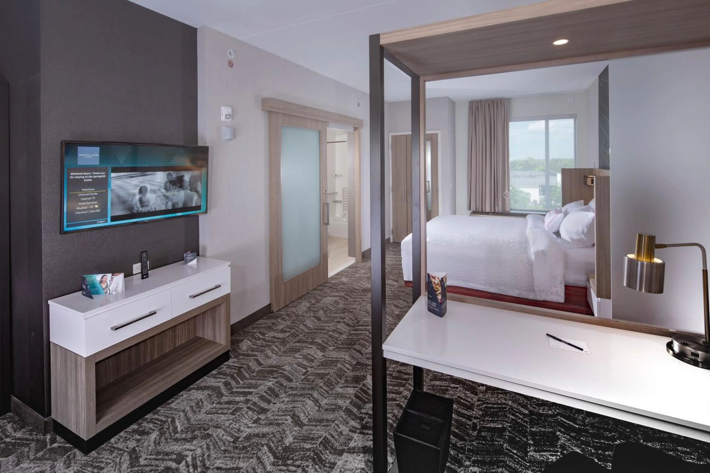 Bedroom, Bed in Springhill Suites By Marriott Newark Downtown