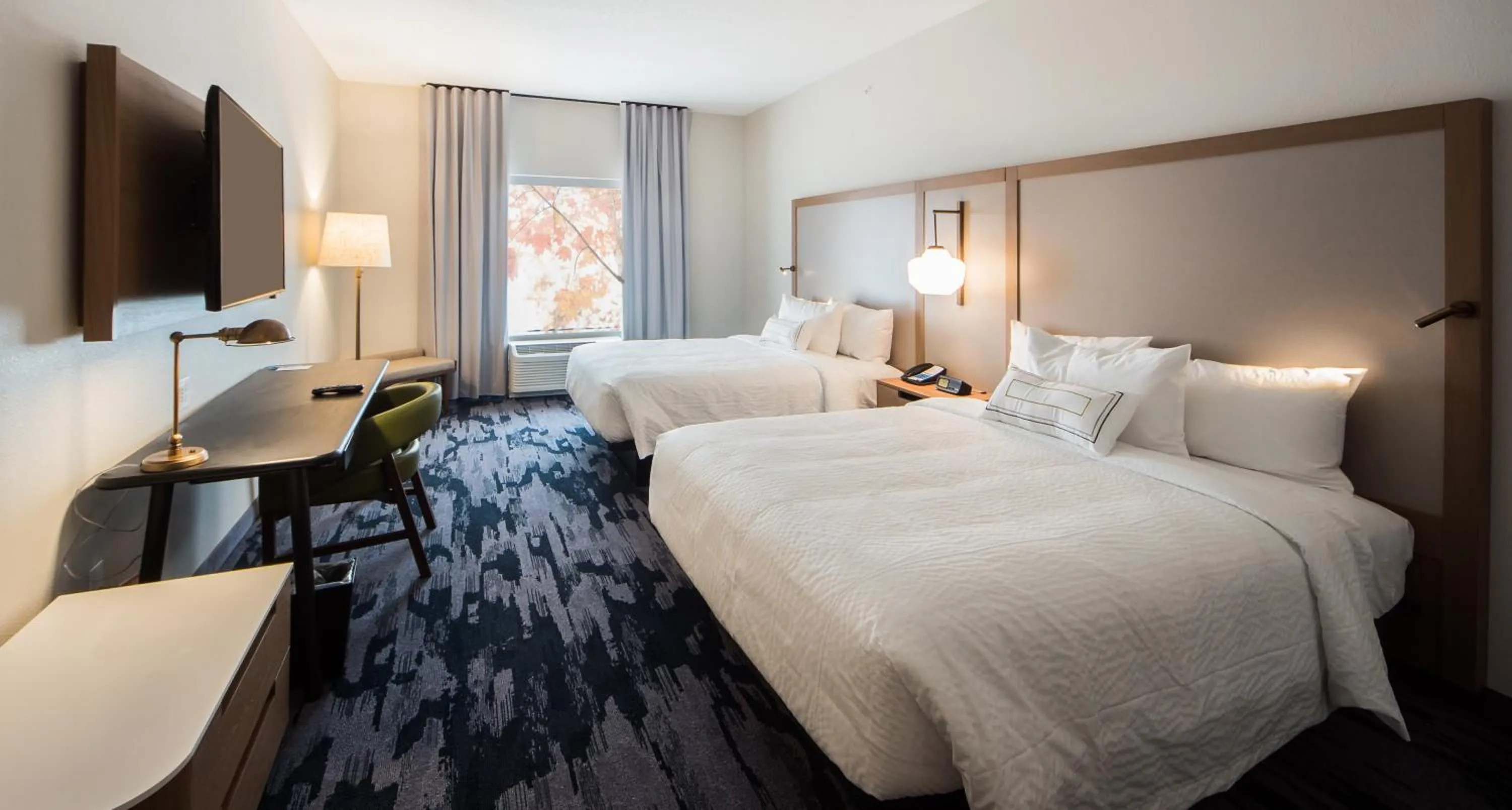 Bed in Fairfield Inn & Suites by Marriott Melbourne Viera Town Center