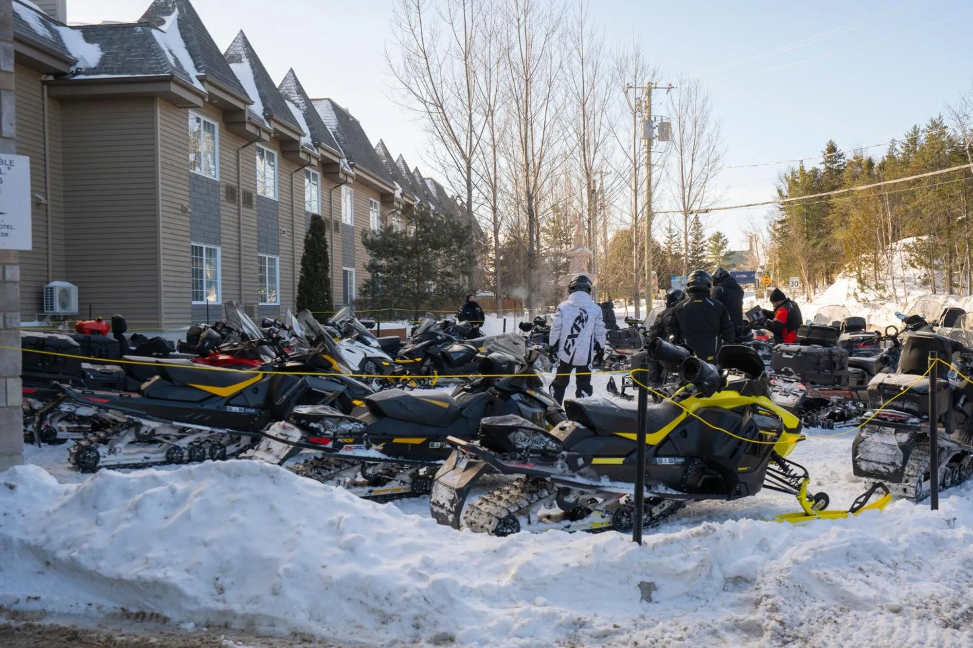 Winter in Hôtel et Pavillons Le Petit Manoir du Casino