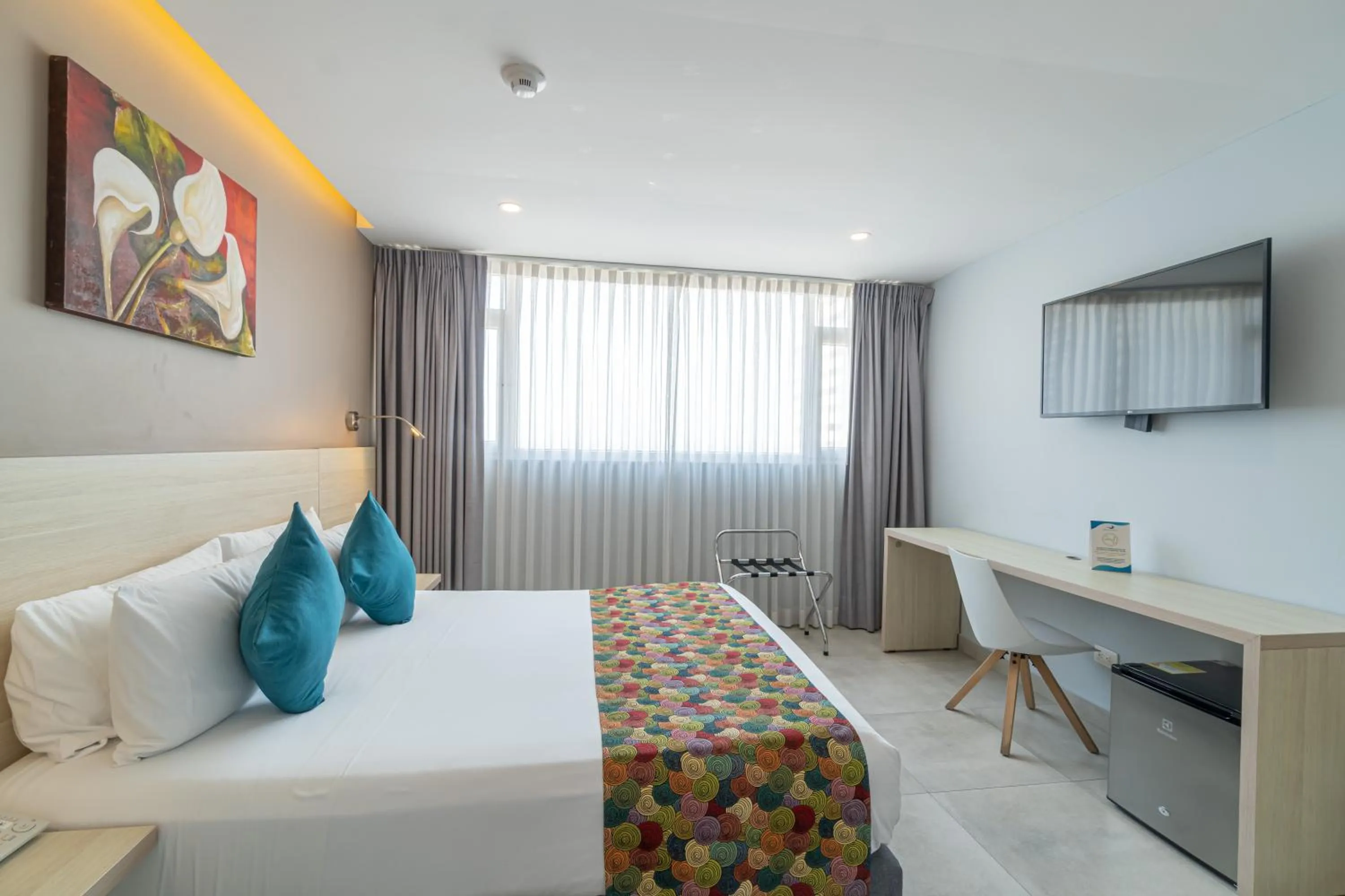 Bed in Hotel Barlovento