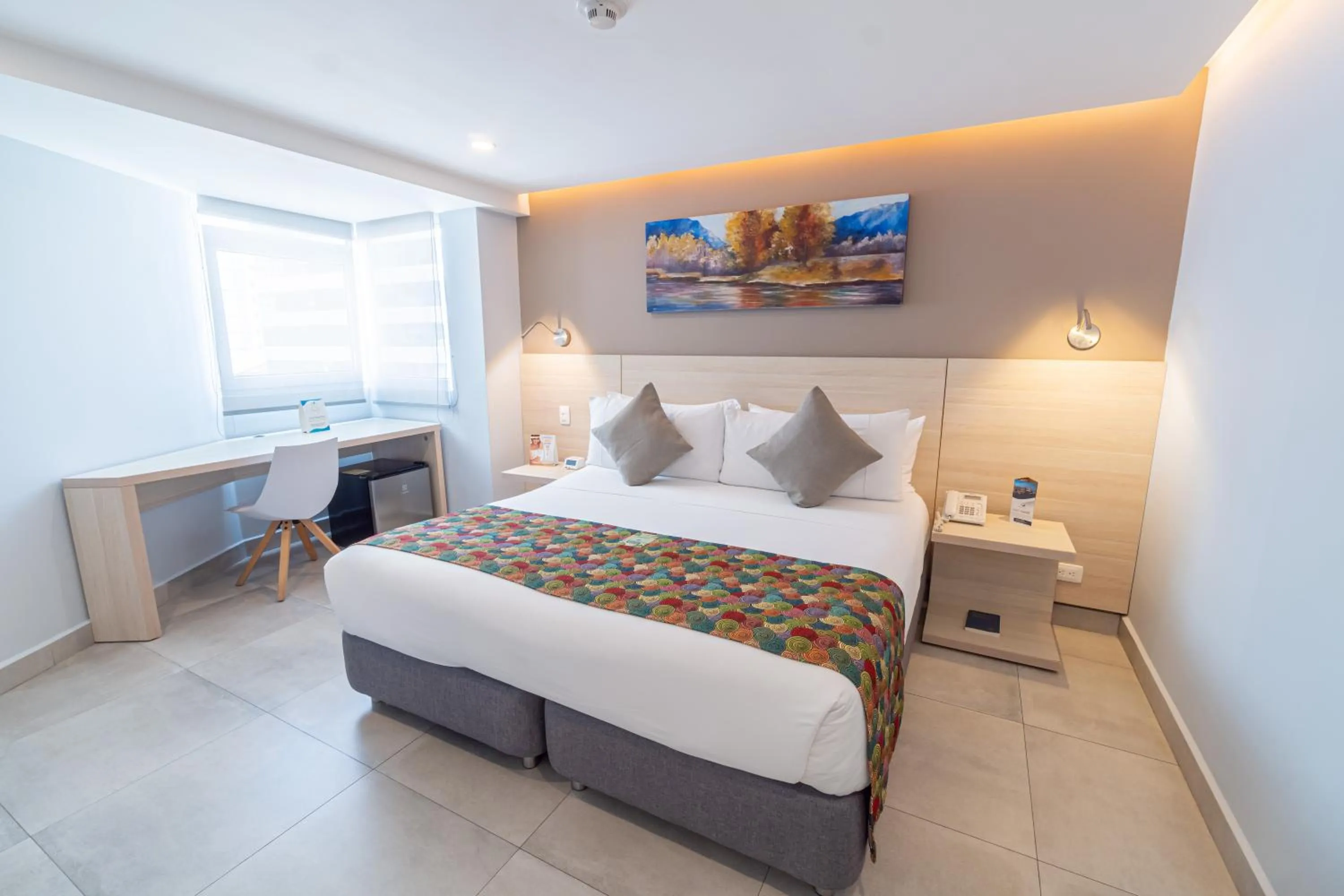 Bed in Hotel Barlovento