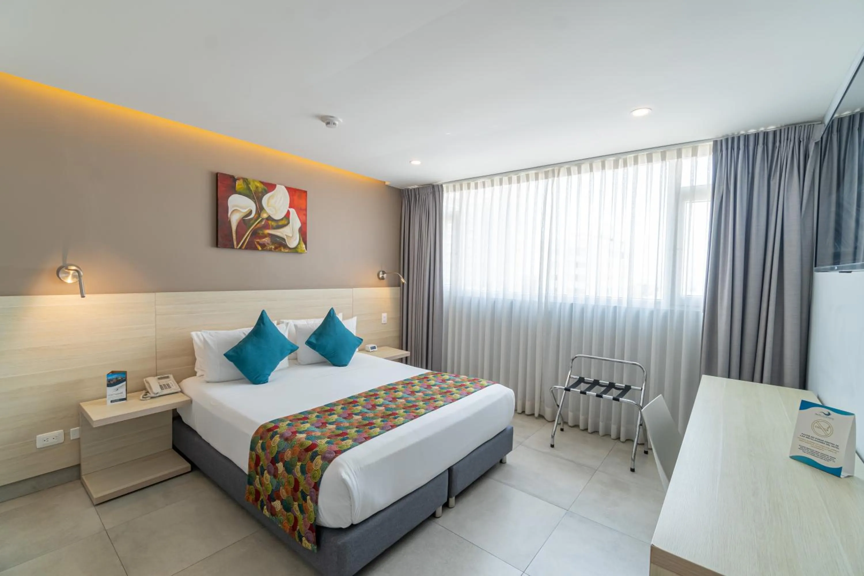 Bed in Hotel Barlovento