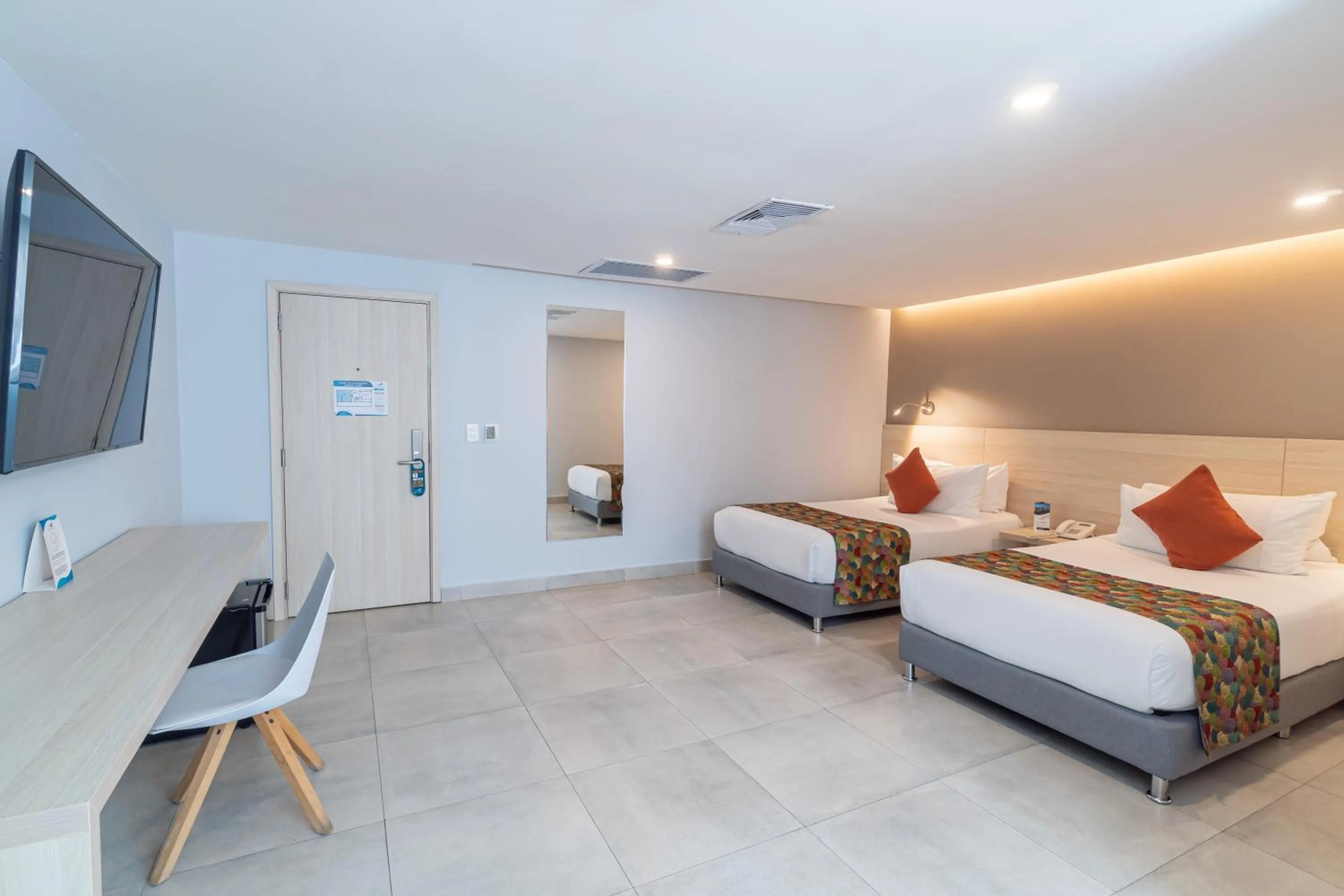 Bed in Hotel Barlovento