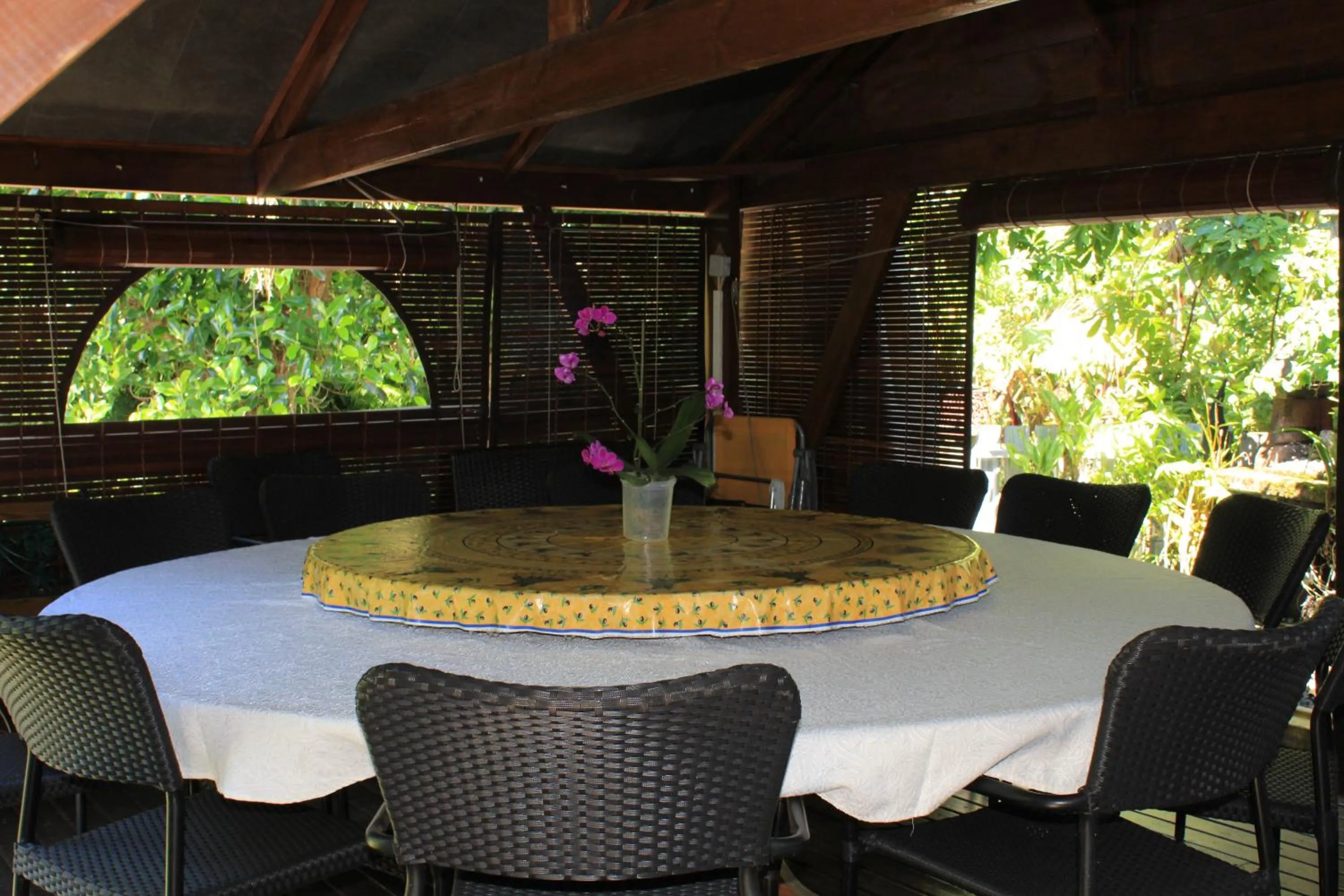 Patio in Auberge Desprairies