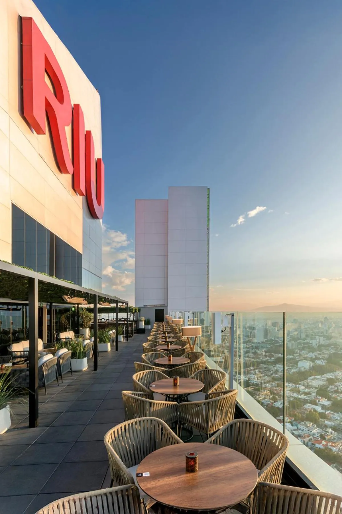 Balcony/Terrace in Riu Plaza Guadalajara