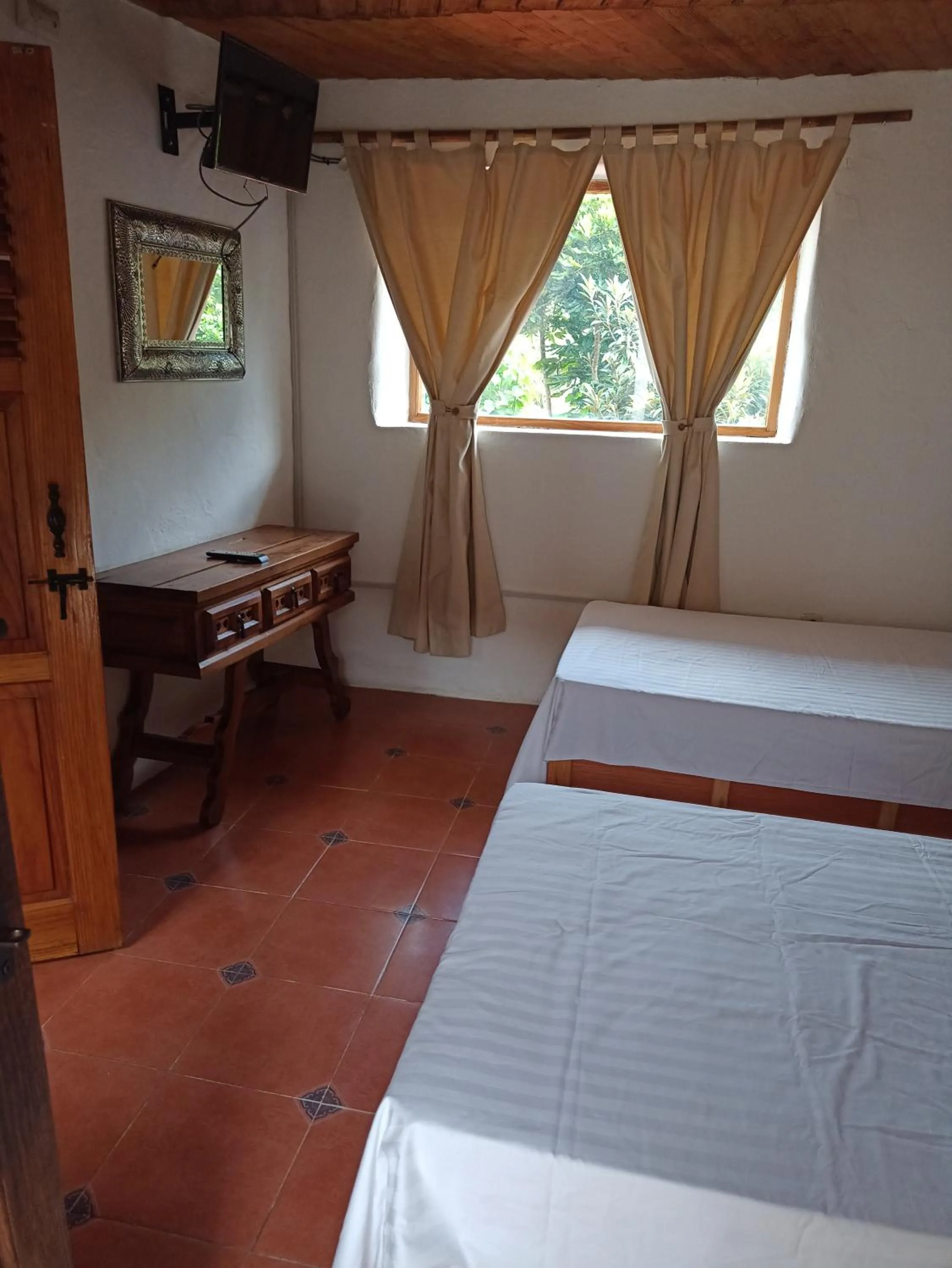 Bed in La Casona Breakfast & Wellness Center