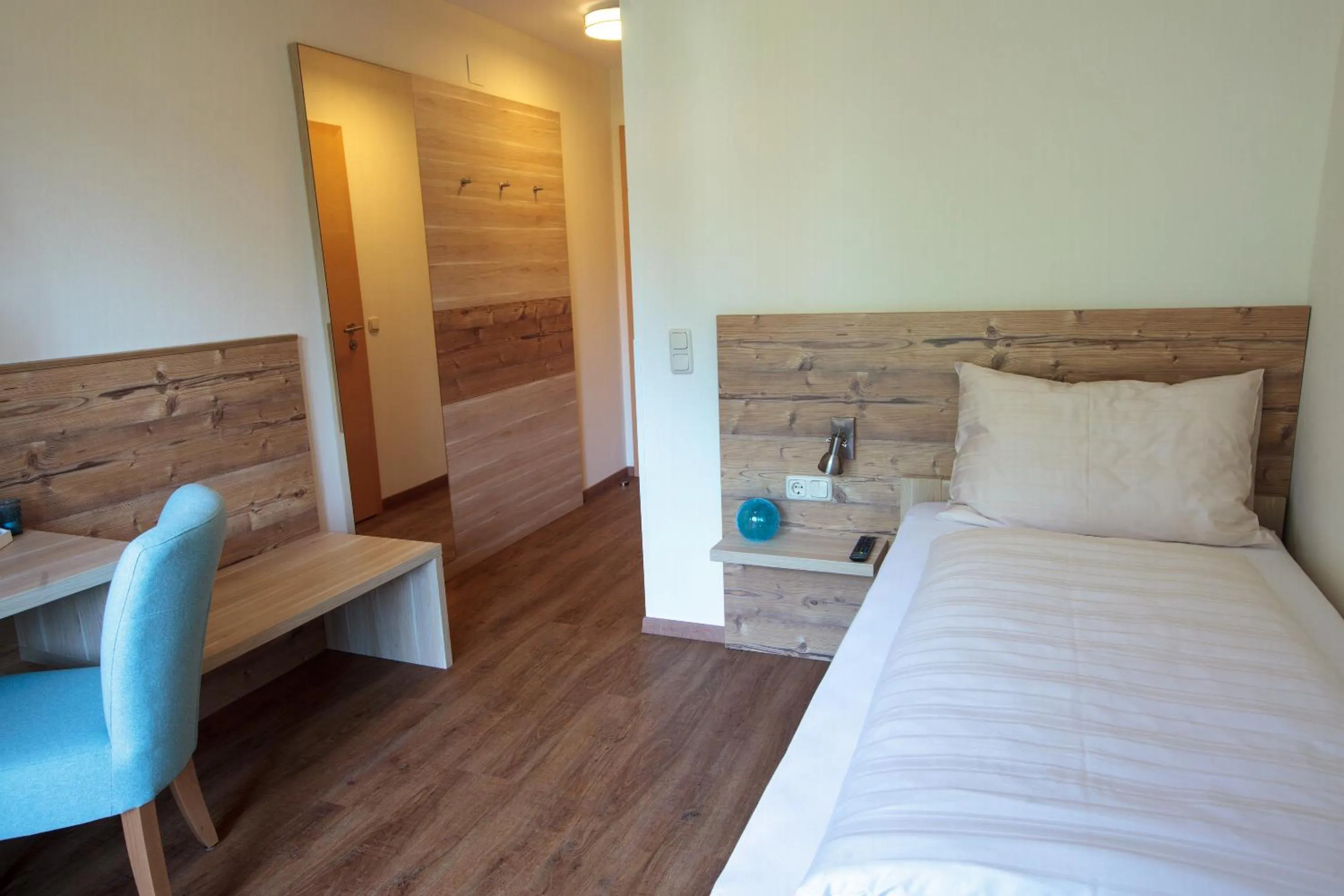 Bed in Pension Pirkdorfer See