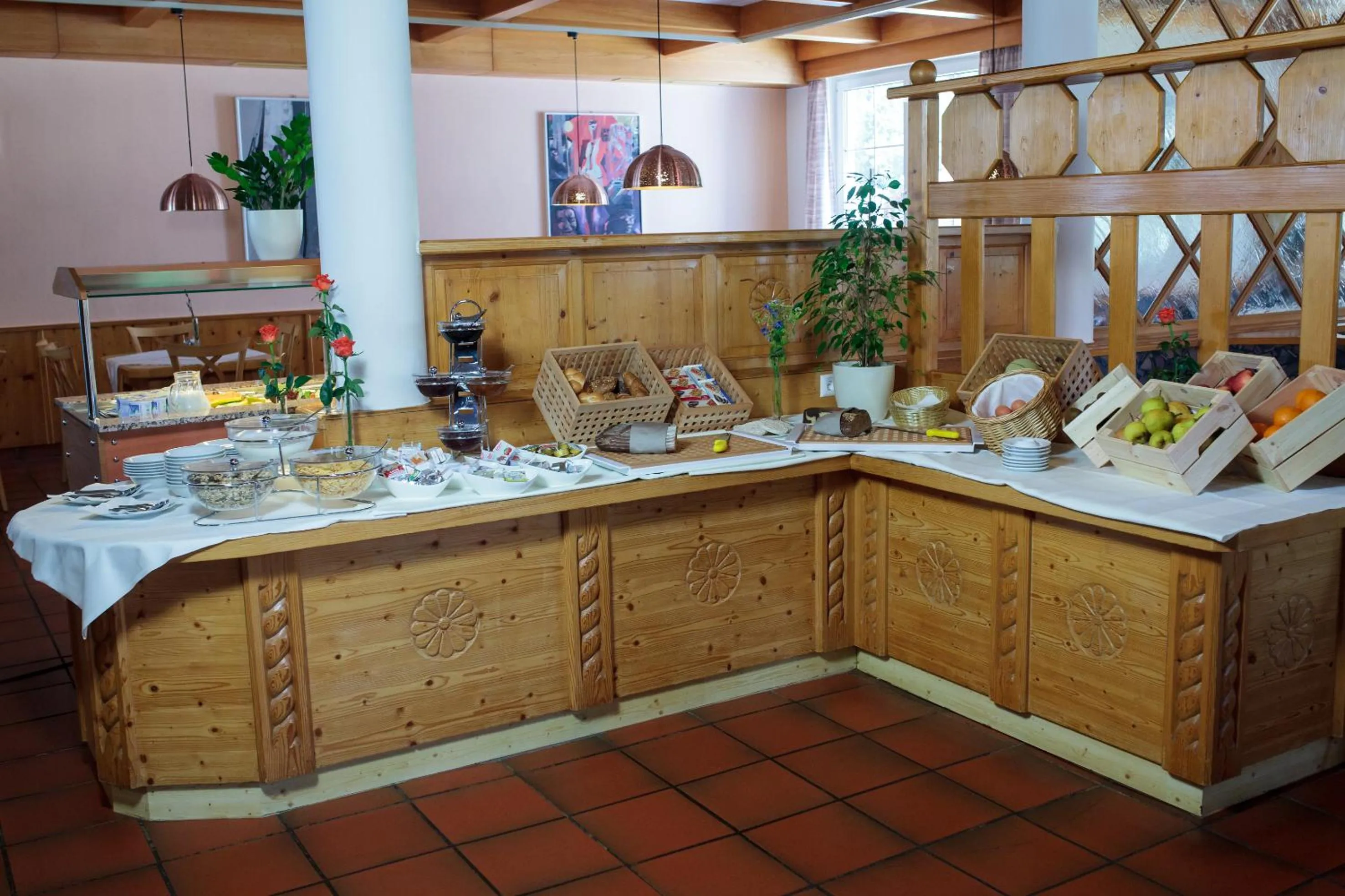 Buffet breakfast in Pension Pirkdorfer See