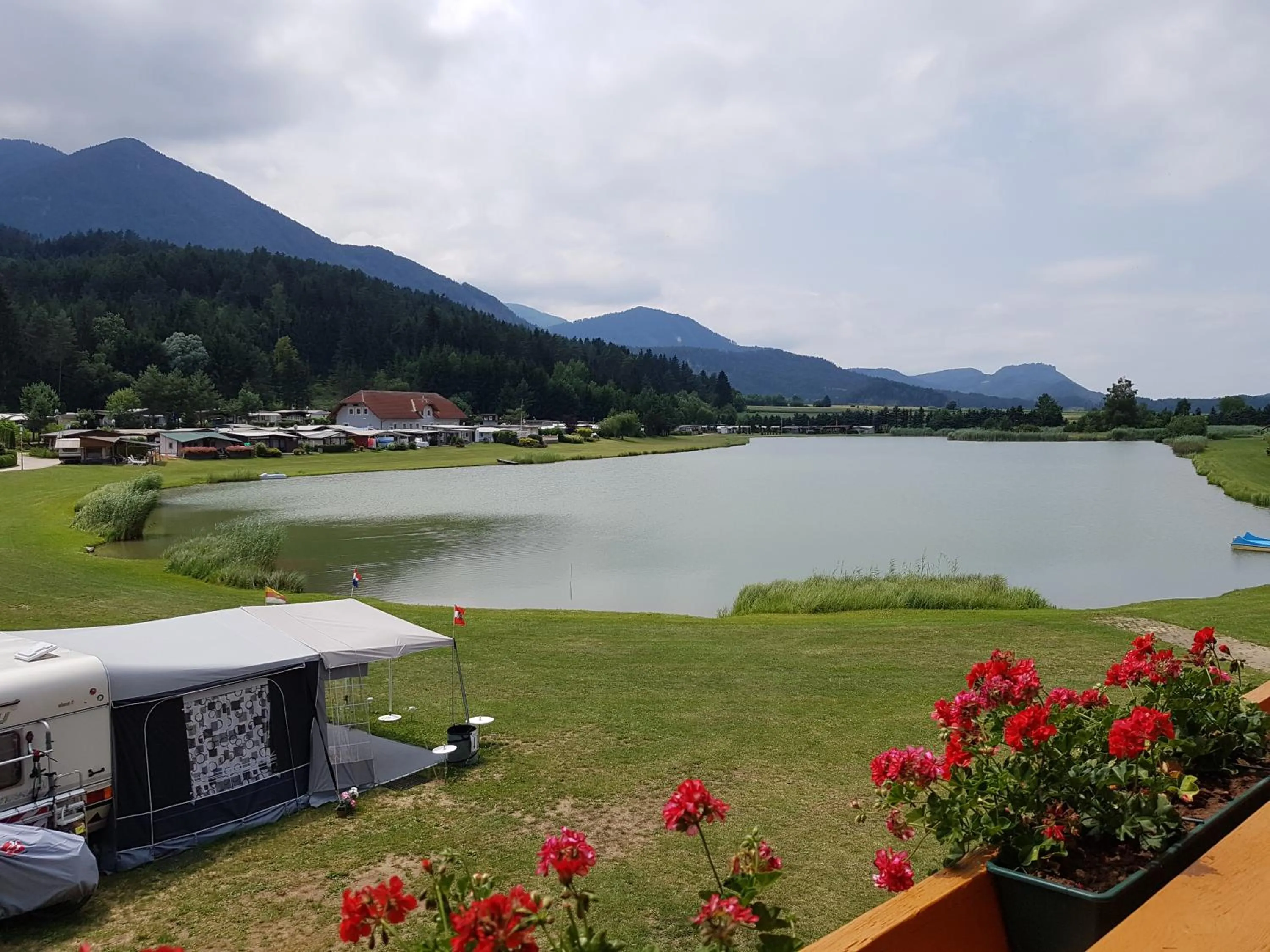 Natural landscape in Pension Pirkdorfer See