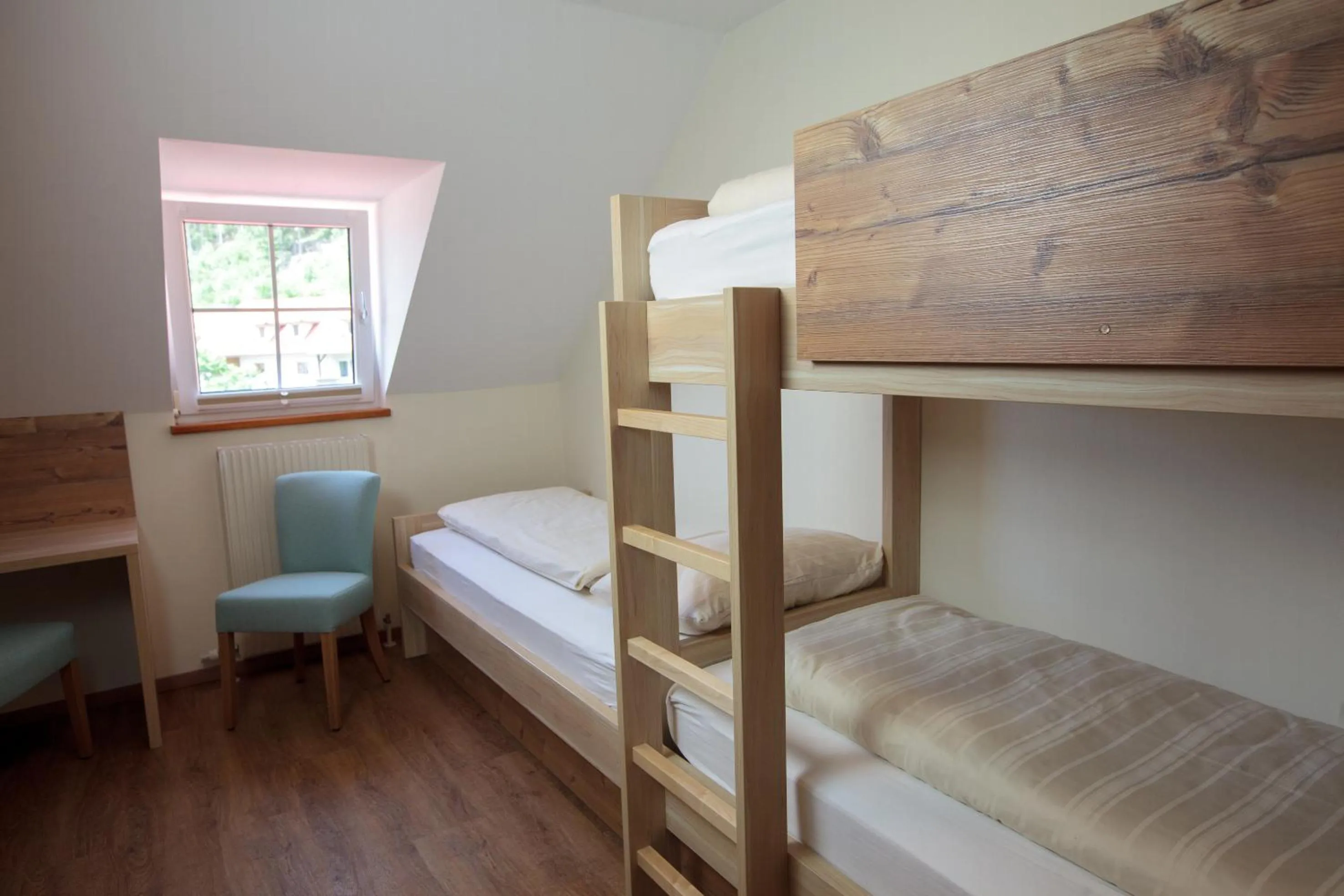 Bed in Pension Pirkdorfer See