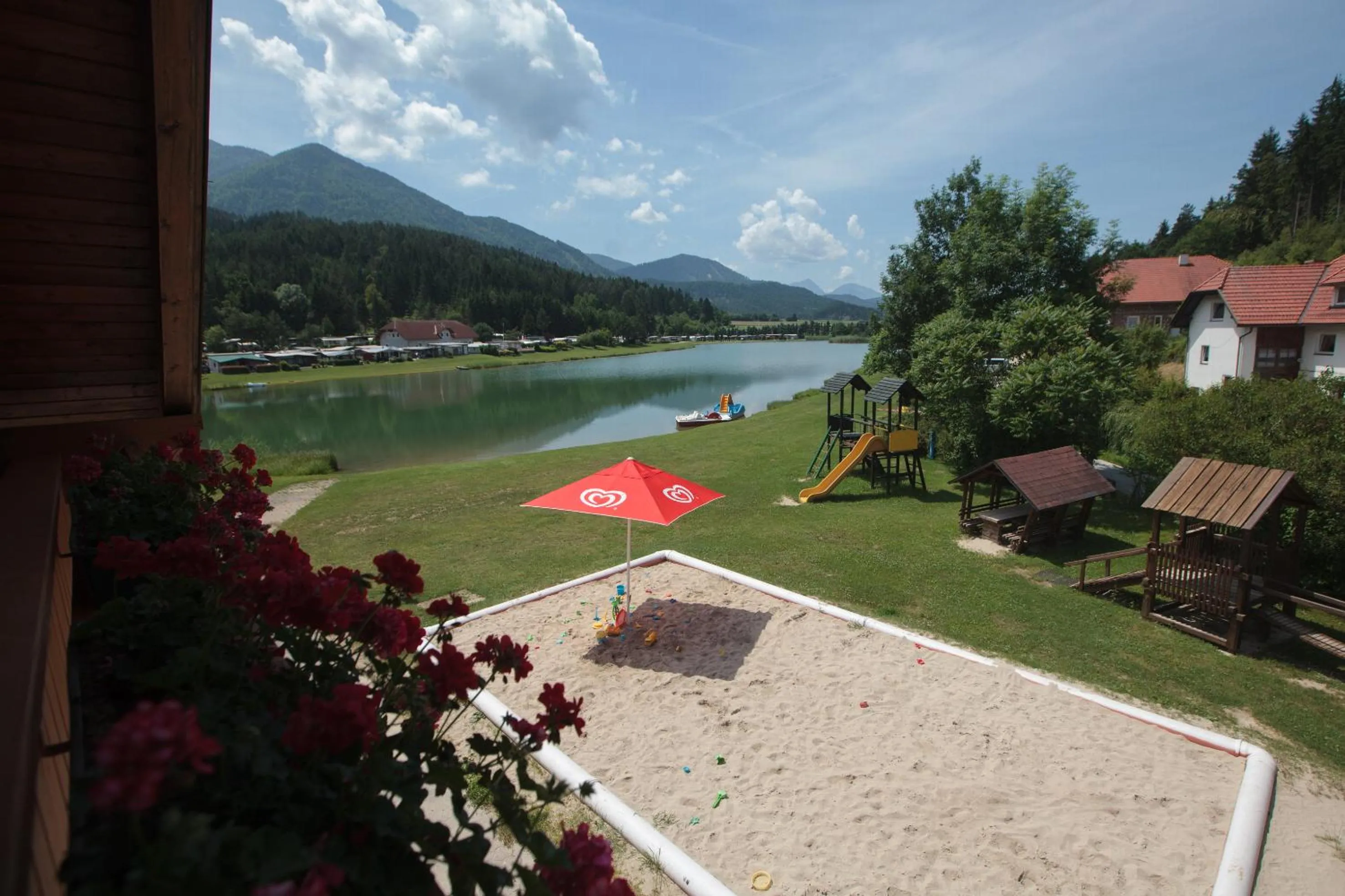 Children play ground in Pension Pirkdorfer See