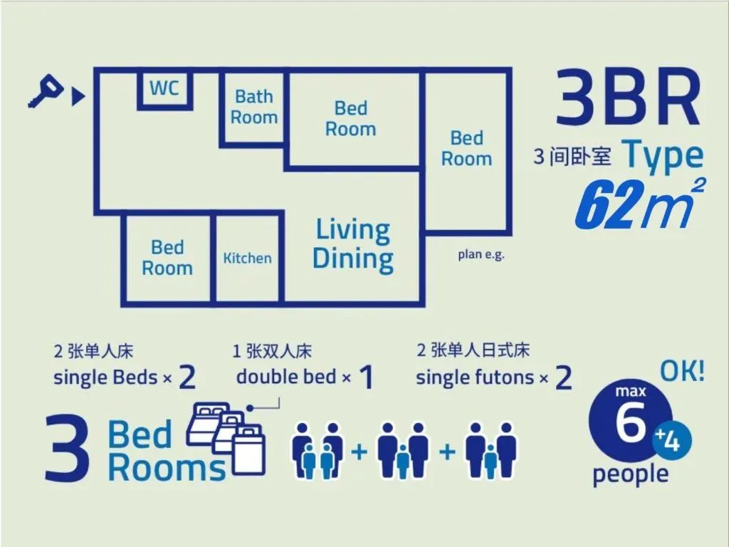 Floor plan in PINN-N4E2Ⅱ