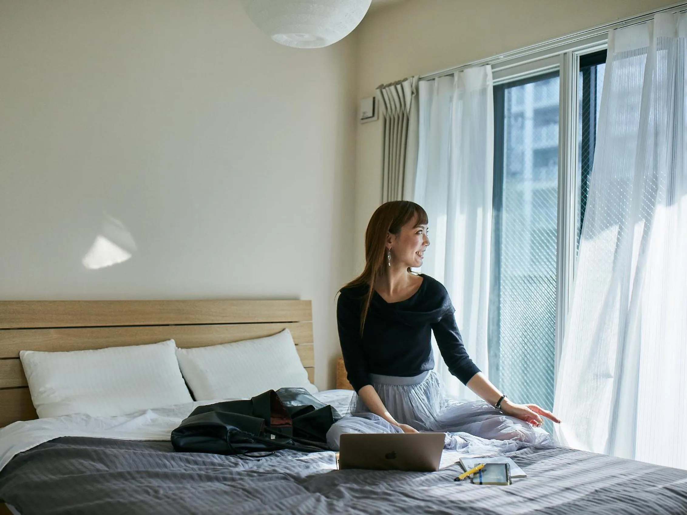 Bedroom, Bed in PINN-N4E2Ⅱ