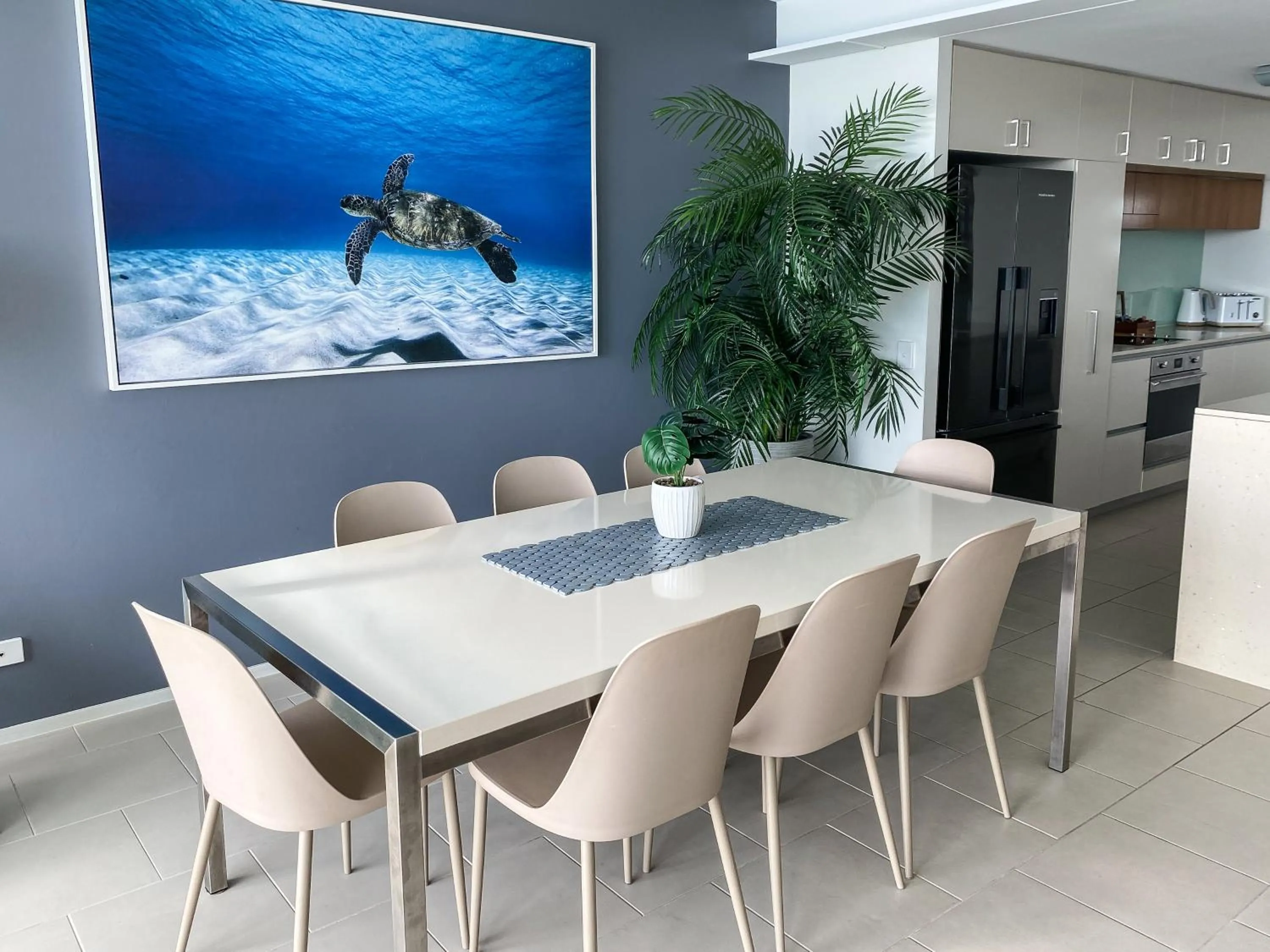 Dining area in Peninsula Airlie Beach