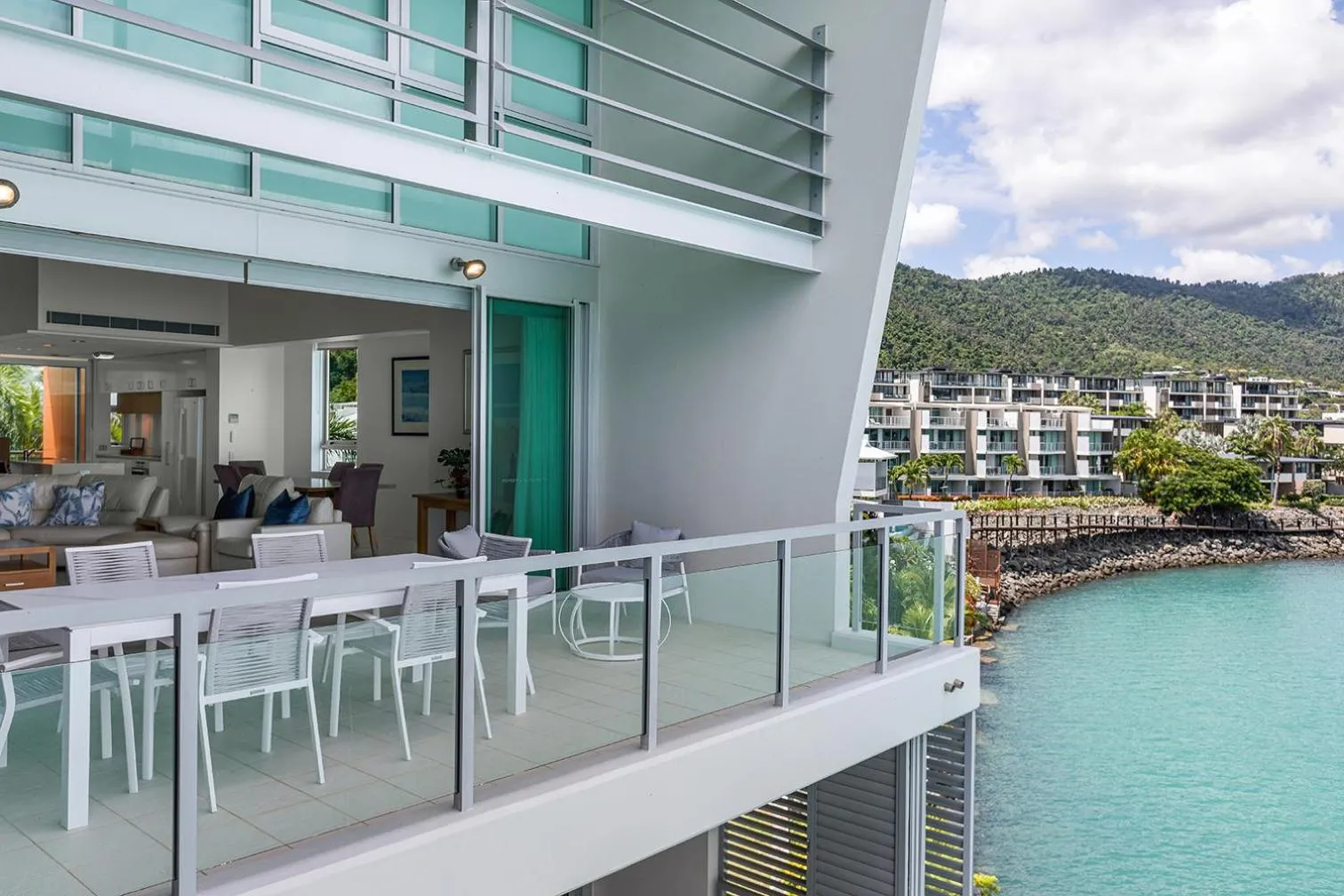 Balcony/Terrace in Peninsula Airlie Beach