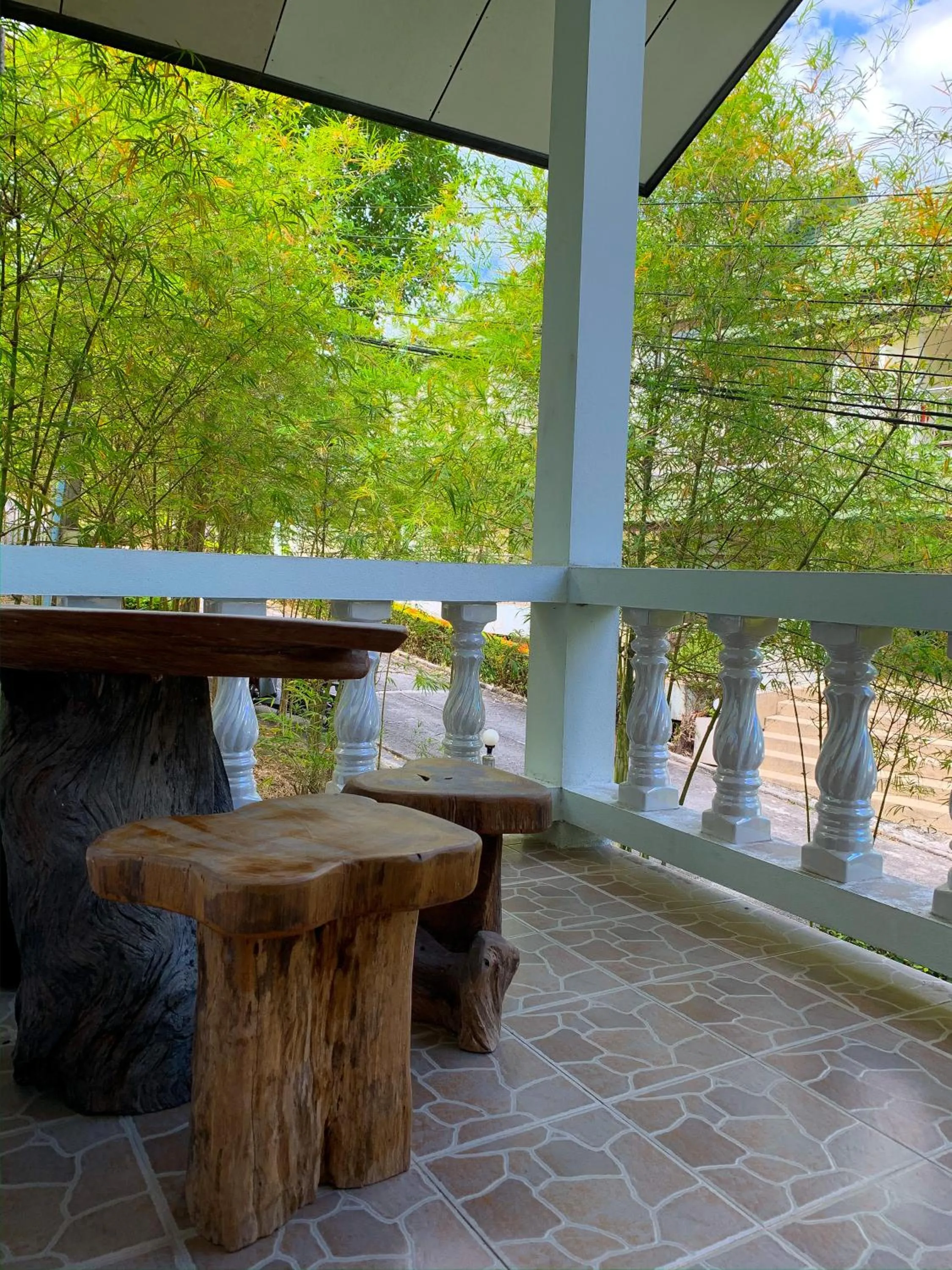 Patio in Golden Hill Resort