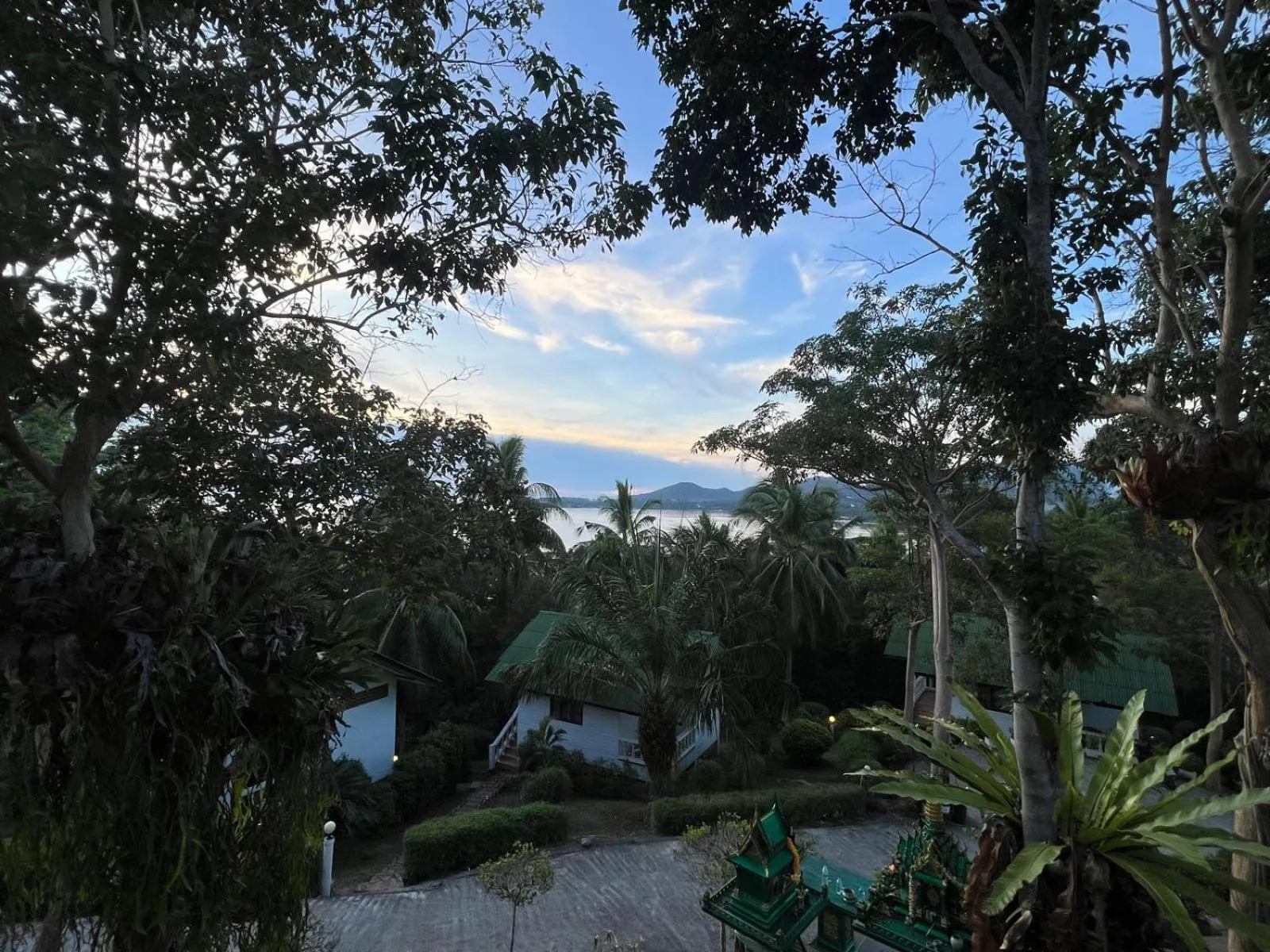 Garden view in Golden Hill Resort