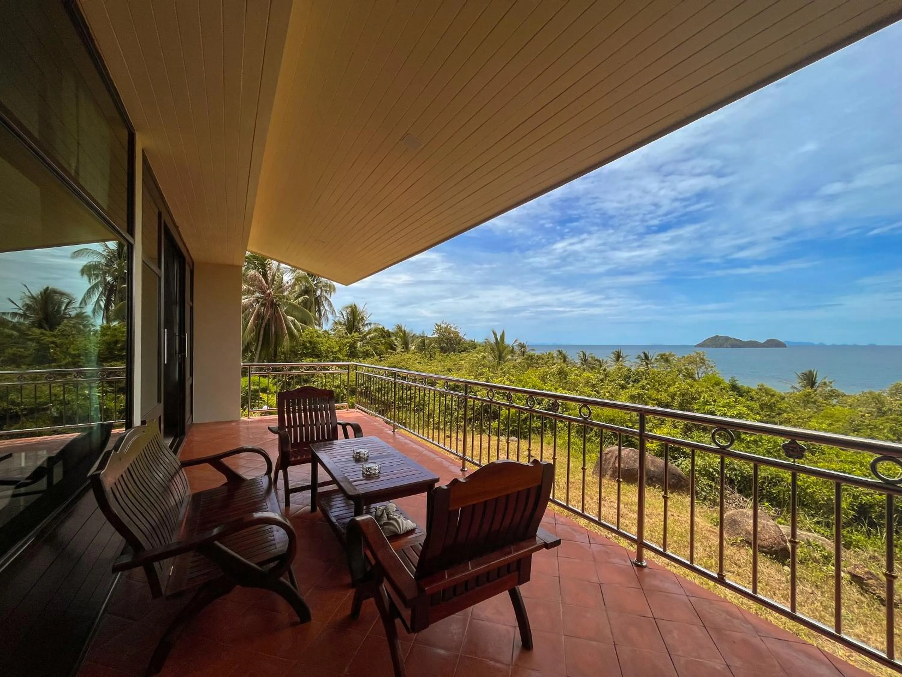 Patio in Golden Hill Resort