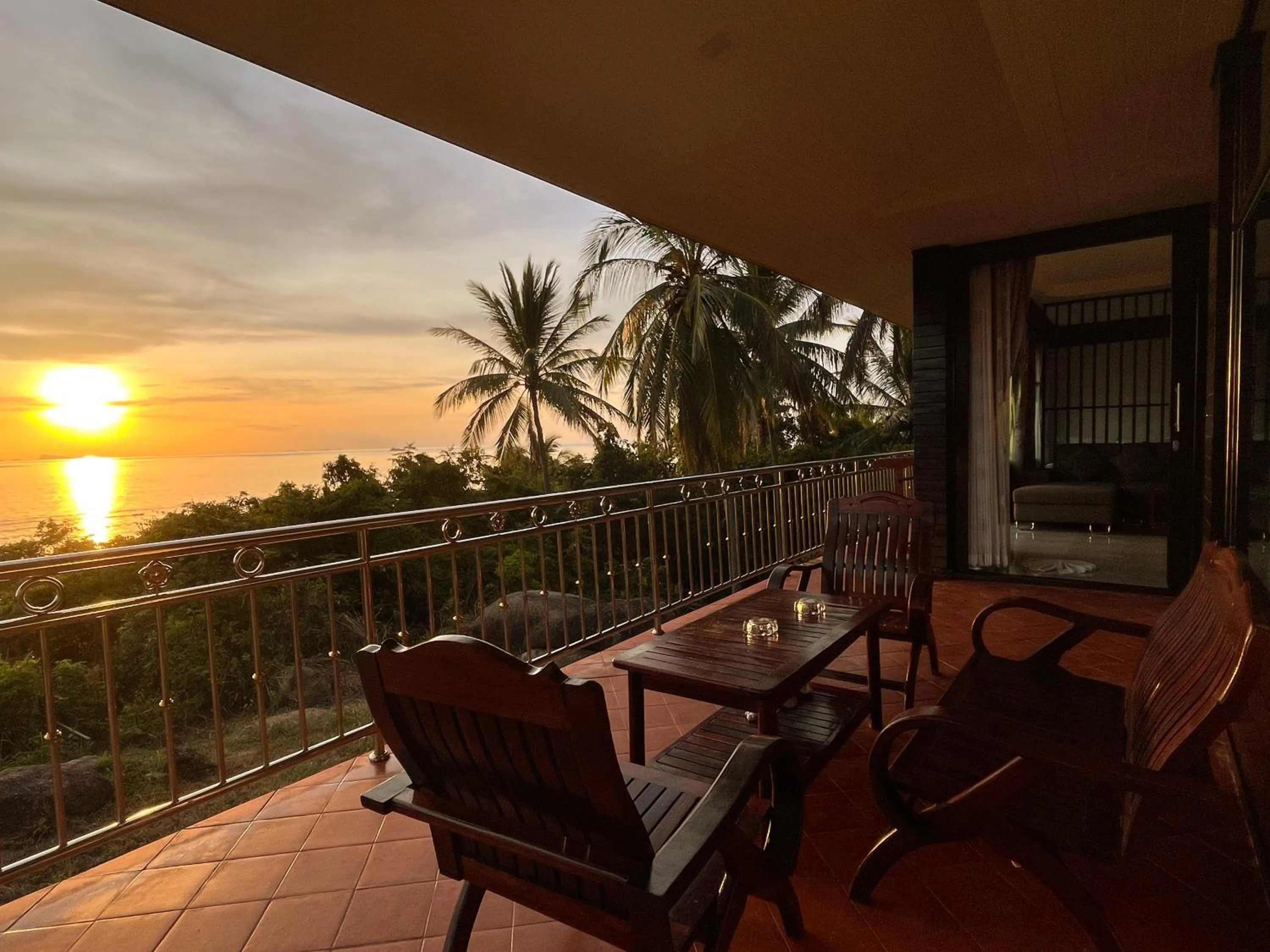 Patio in Golden Hill Resort