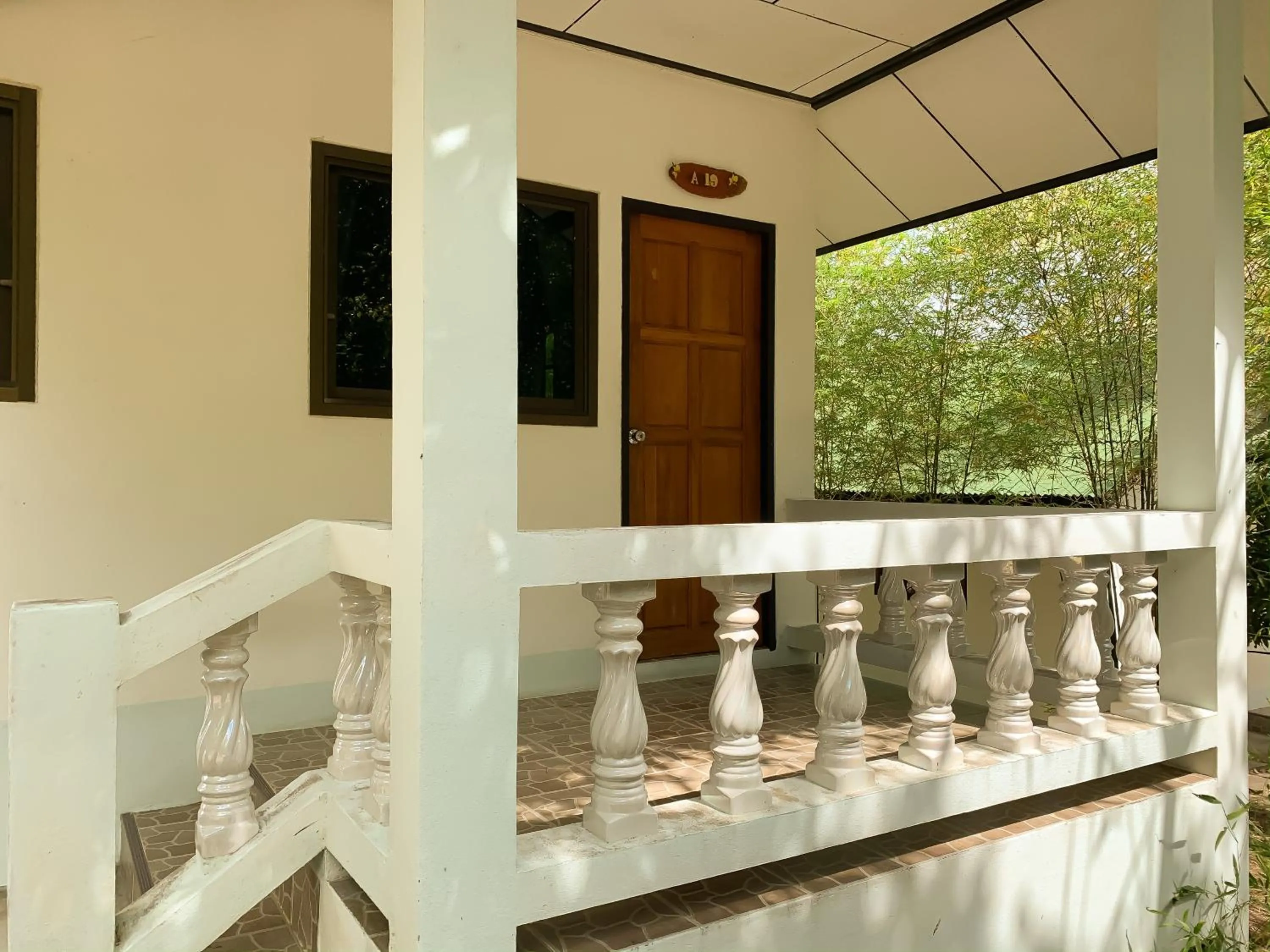 Patio in Golden Hill Resort