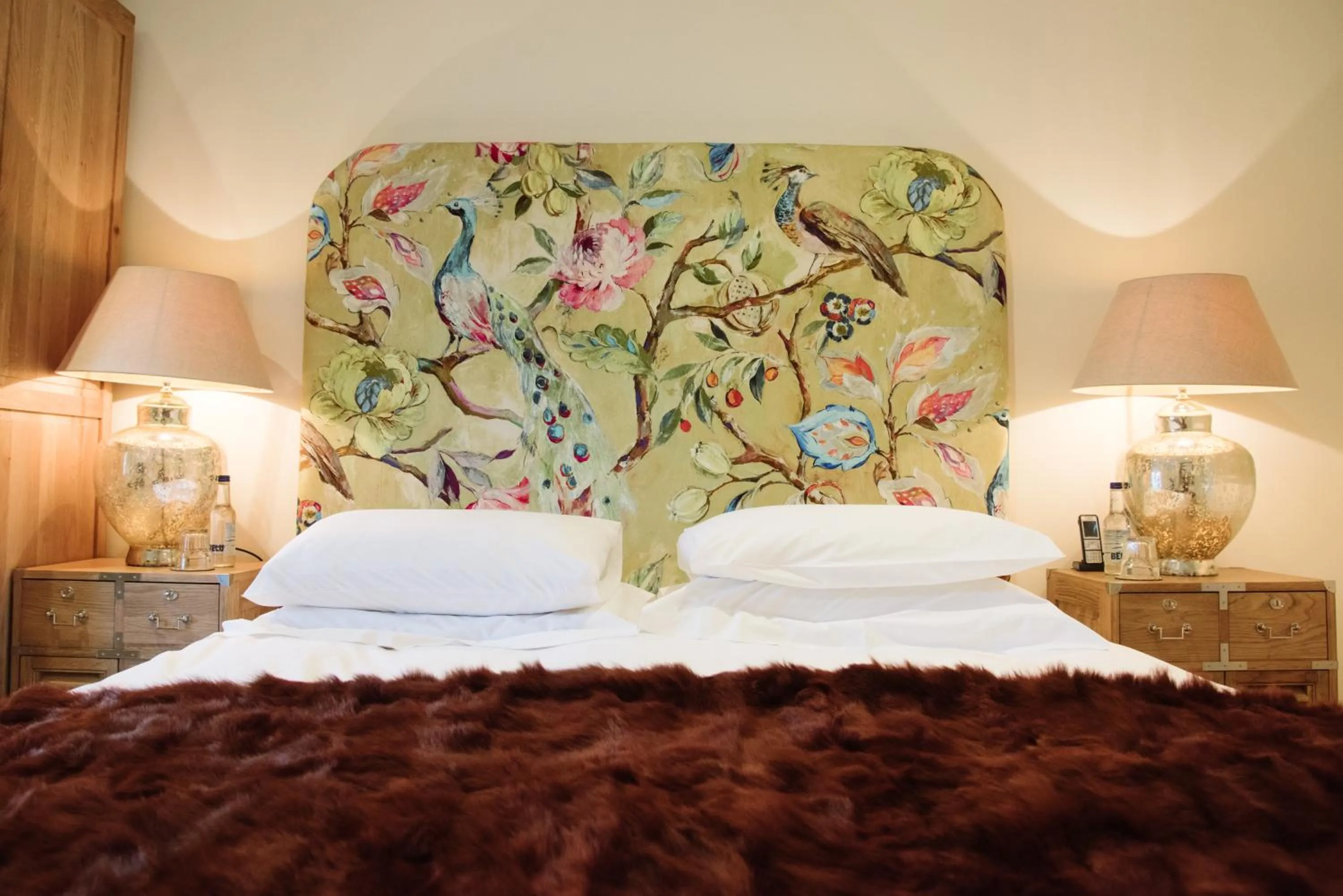 Photo of the whole room, Bed in The Turtley Corn Mill