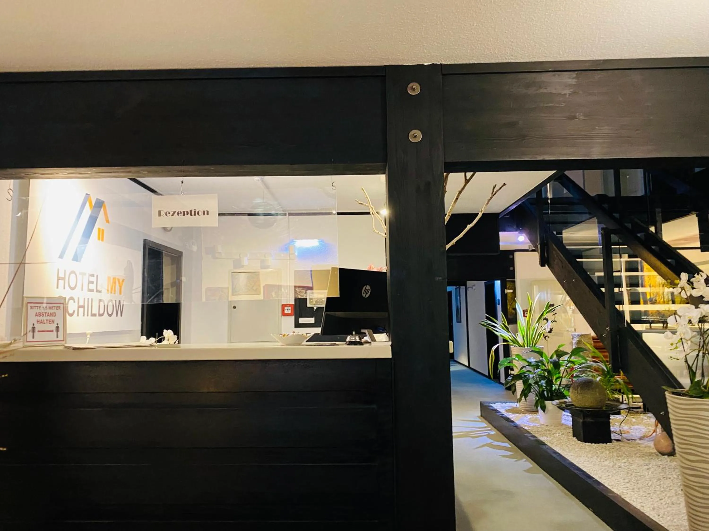 Lobby or reception in Hotel My Schildow