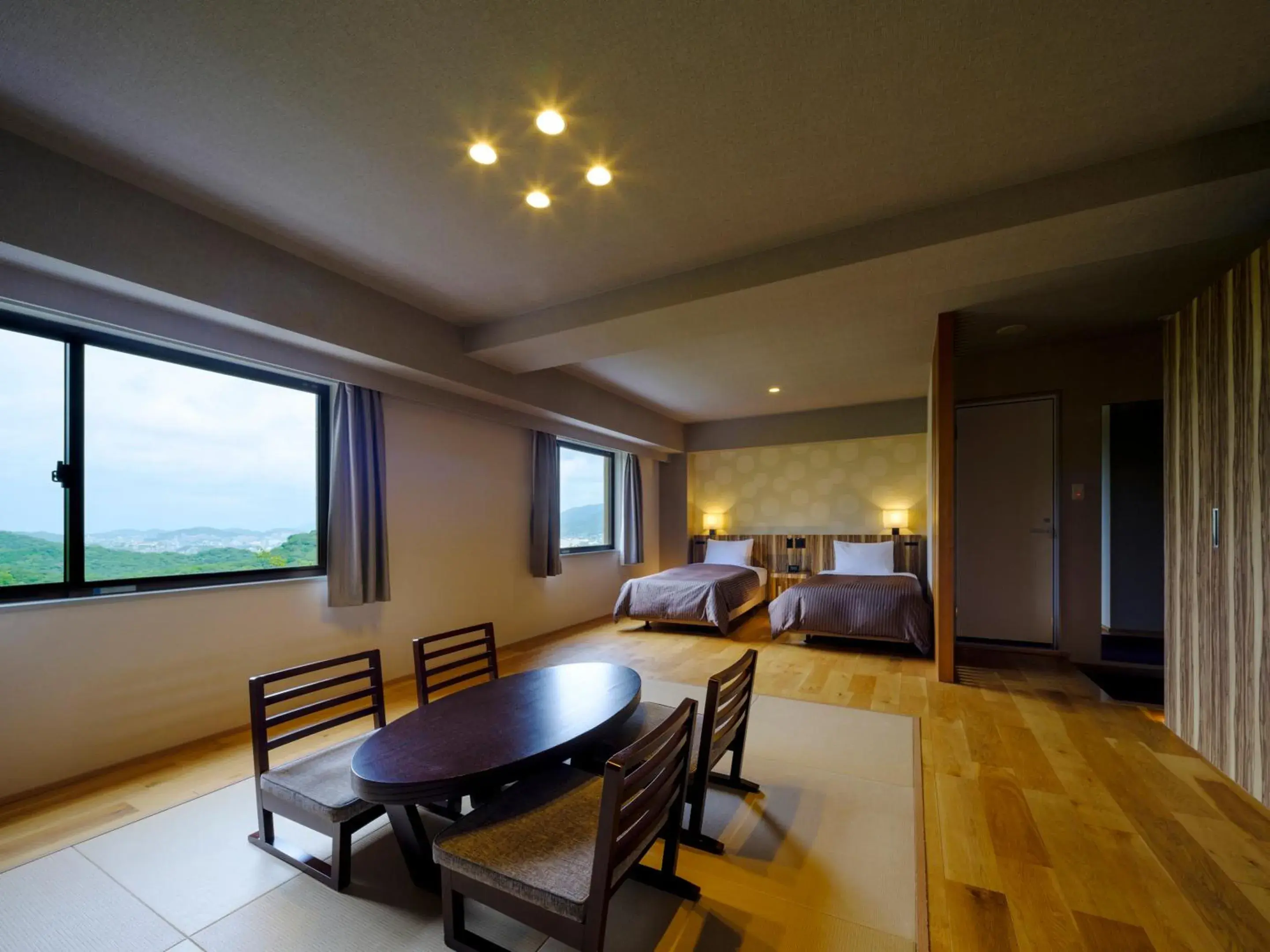 Family Room with Tatami Area - Main Building - Non-Smoking (Renovated) in Inasayama Kanko Hotel Family Room with Tatami Area - Main Building - Non-Smoking (Renovated) in Inasayama Kanko Hotel