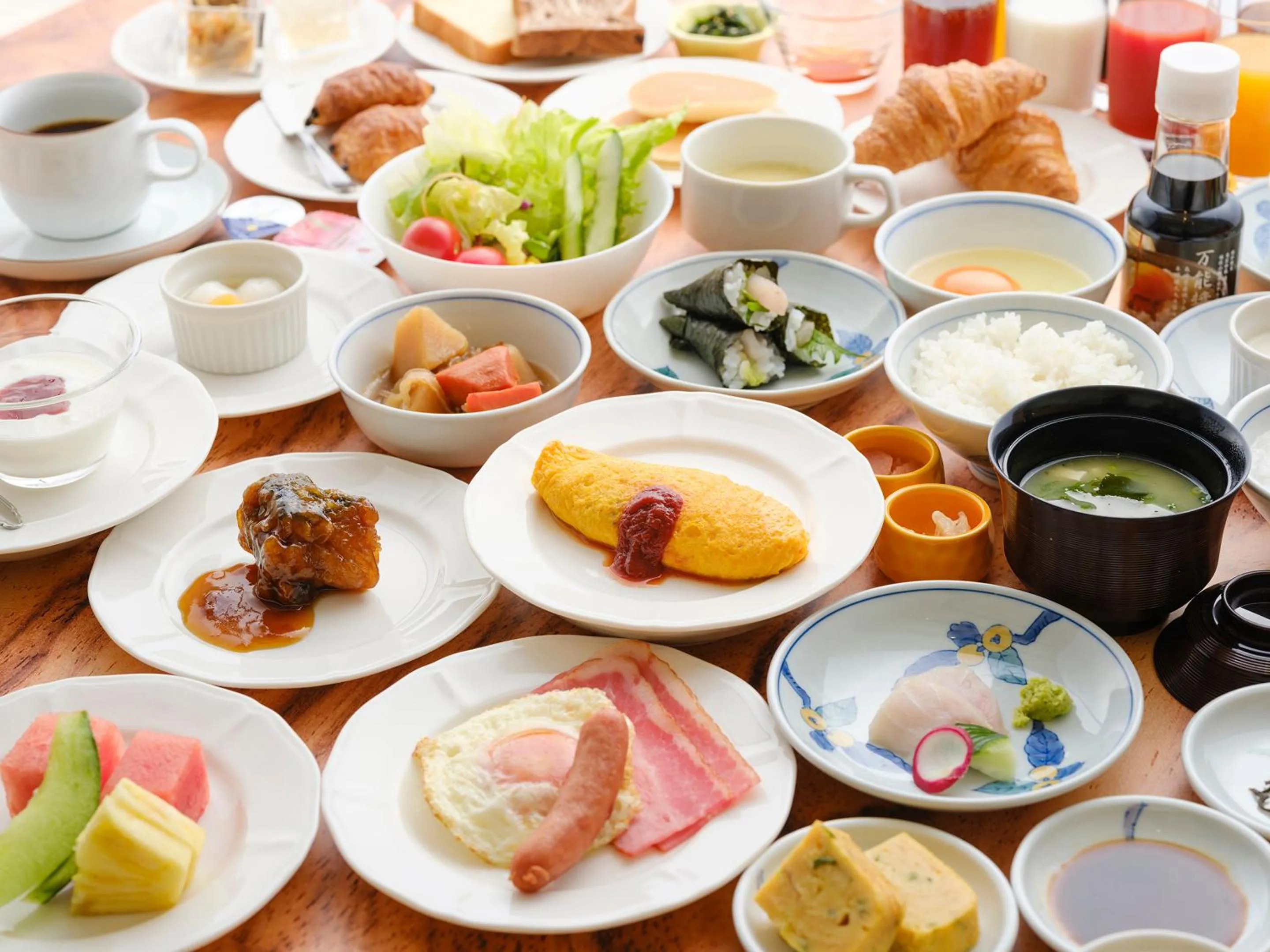 Breakfast in Inasayama Kanko Hotel