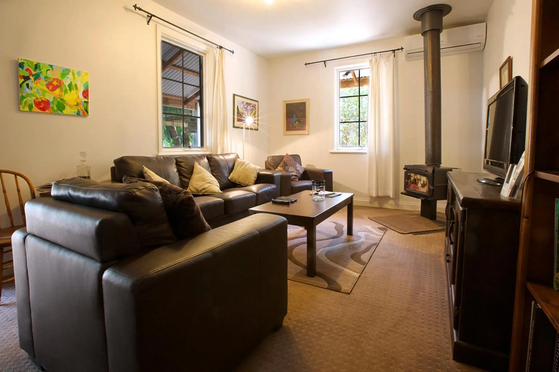 Living room in Amy's House Bed & Breakfast