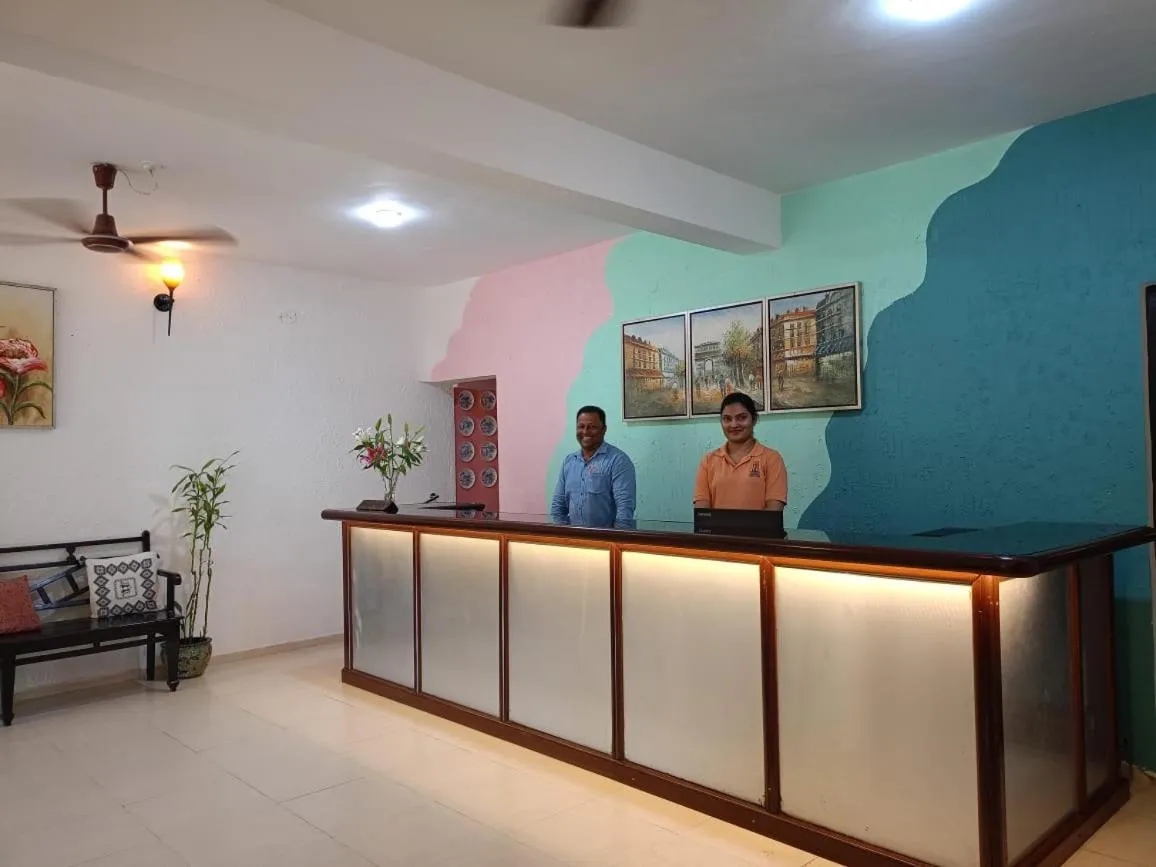 Lobby or reception in Colonia Santa Maria