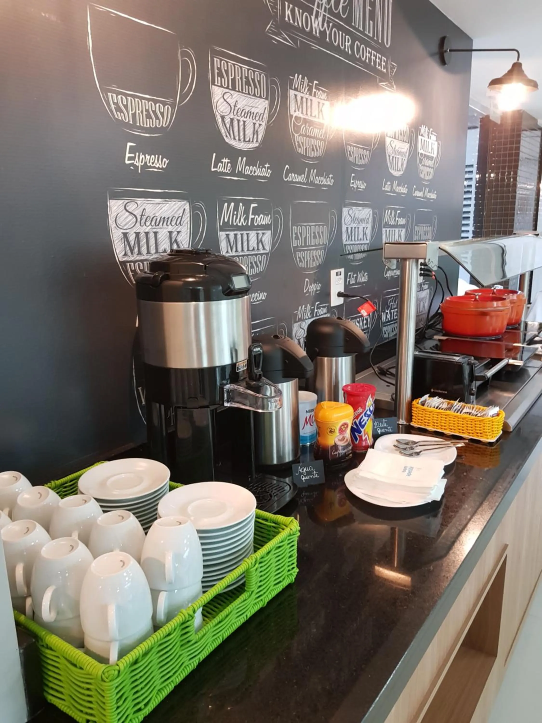Buffet breakfast in ibis Styles Vitoria da Conquista