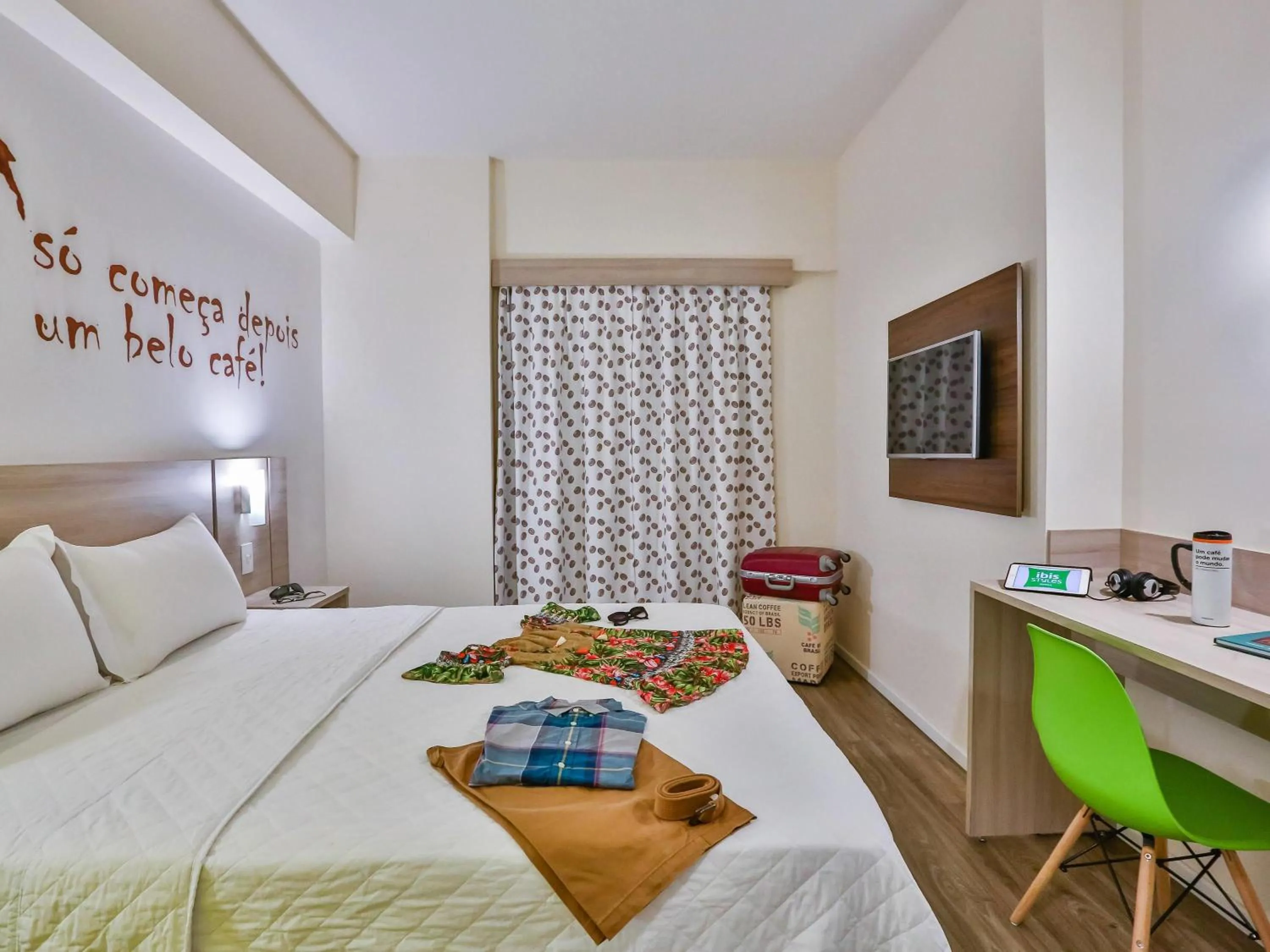 Bedroom, Bed in ibis Styles Vitoria da Conquista