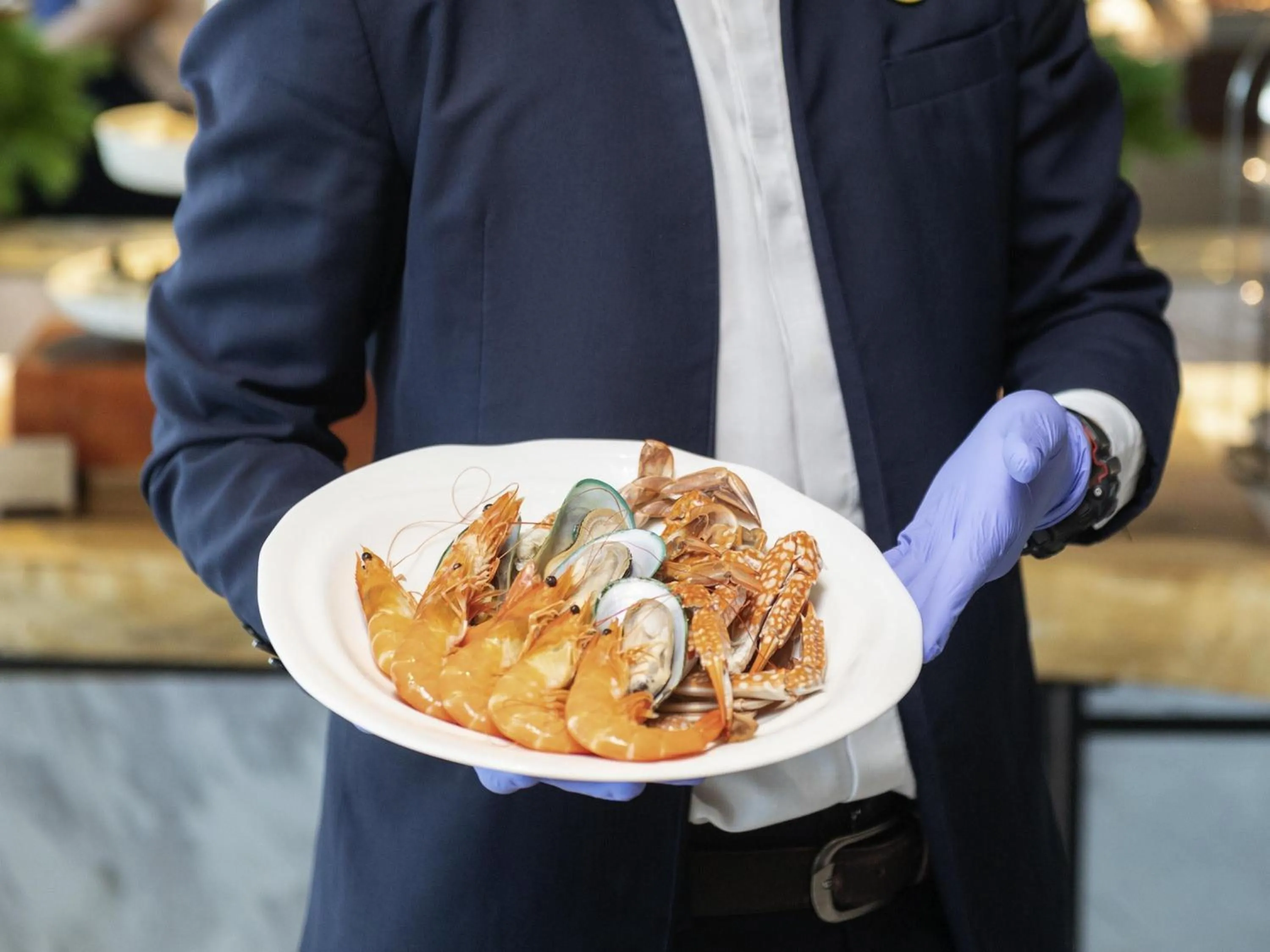 Breakfast in Novotel Chennai Chamiers Road