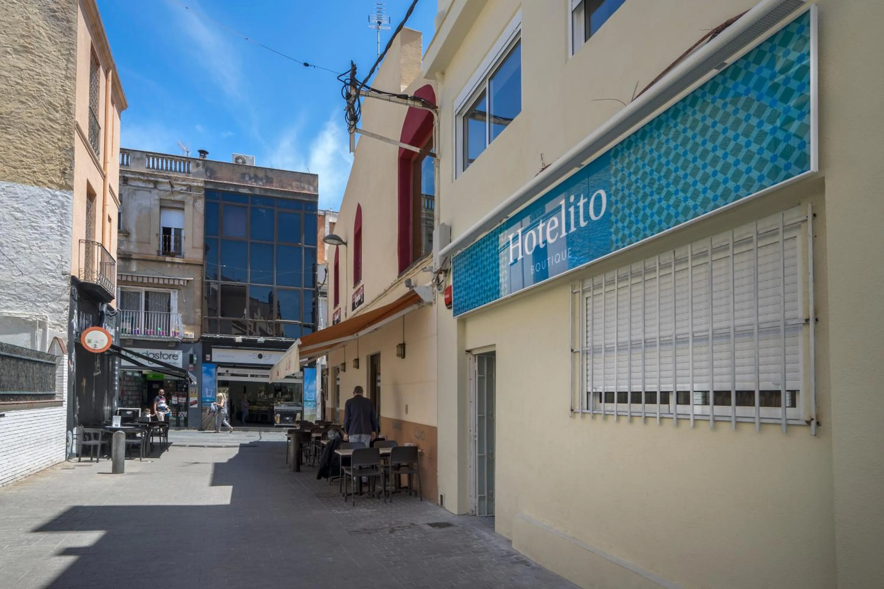 Property building in Hotelito Boutique Badalona.