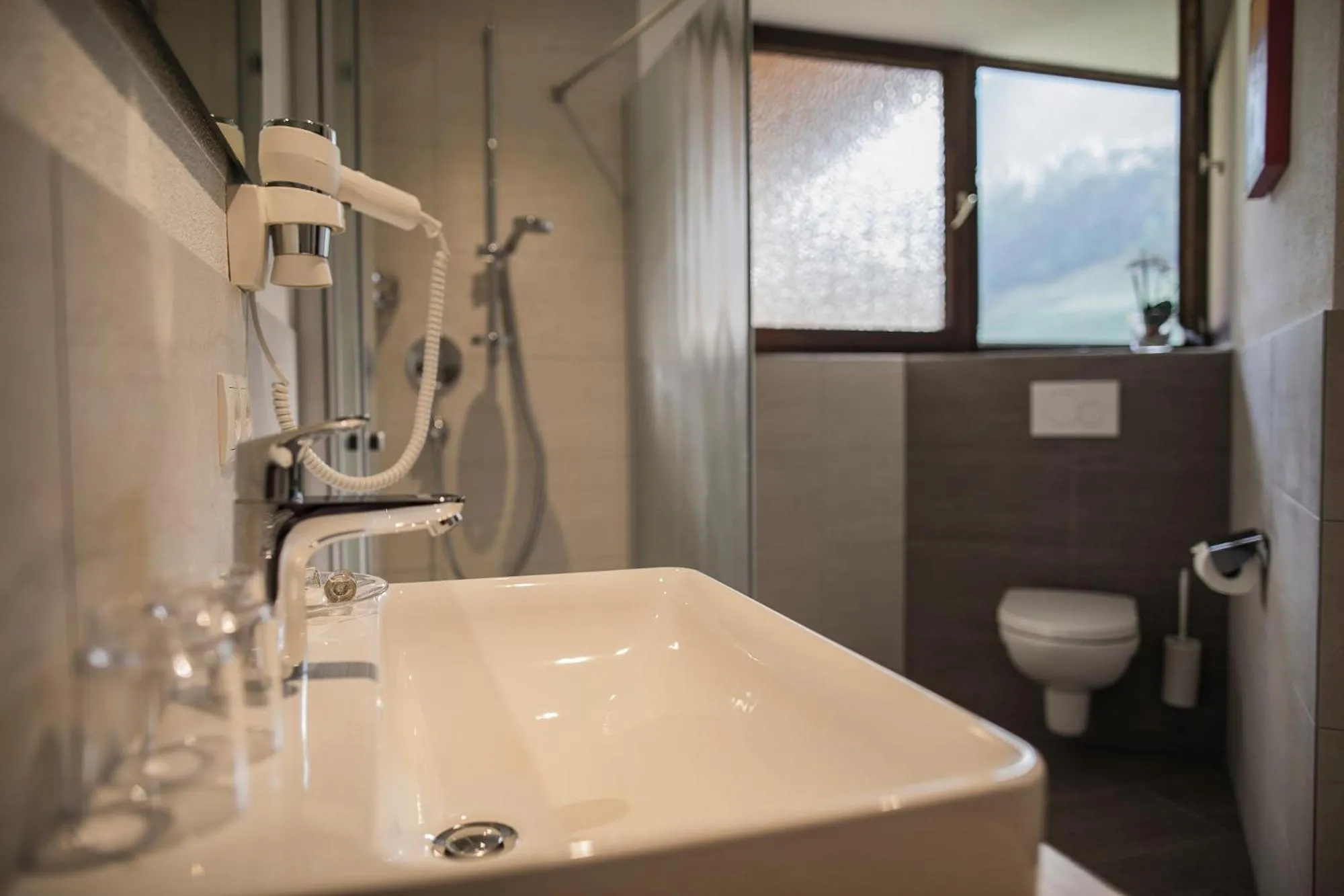 Bathroom in Hotel am Hof