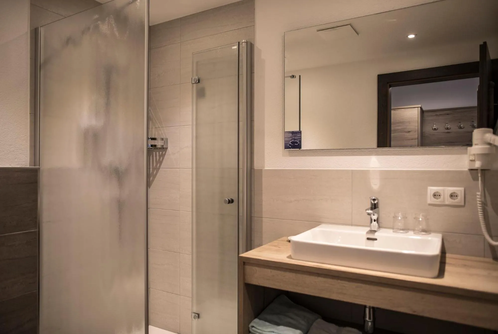 Bathroom in Hotel am Hof