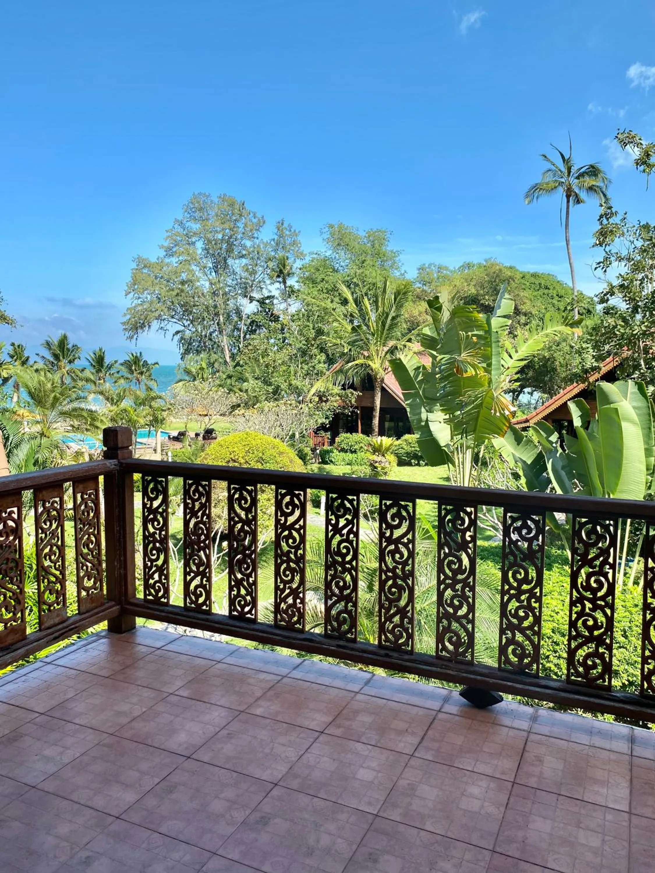 Balcony/Terrace in Baan Laem Noi Villa's