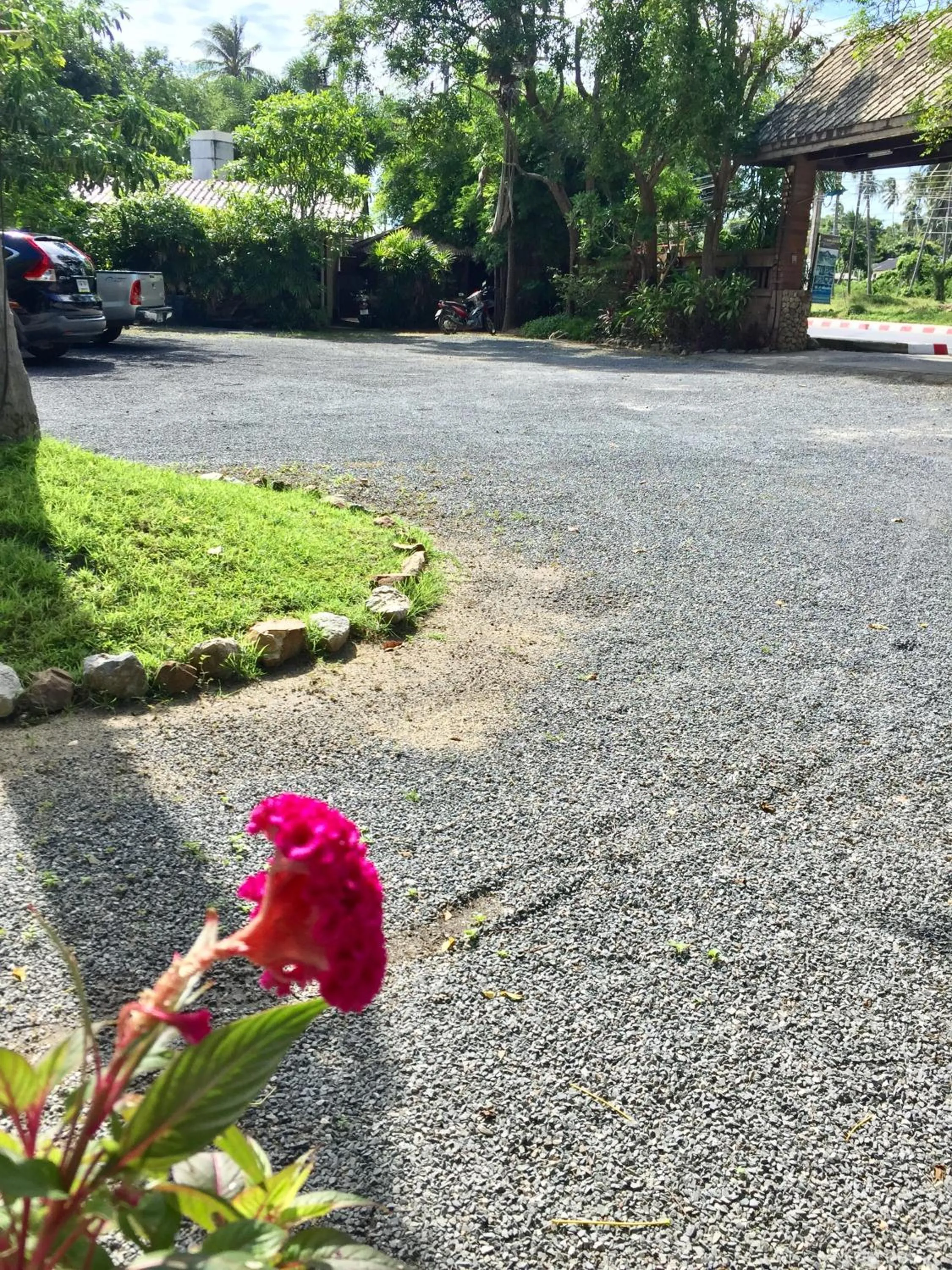 Parking in Baan Laem Noi Villa's