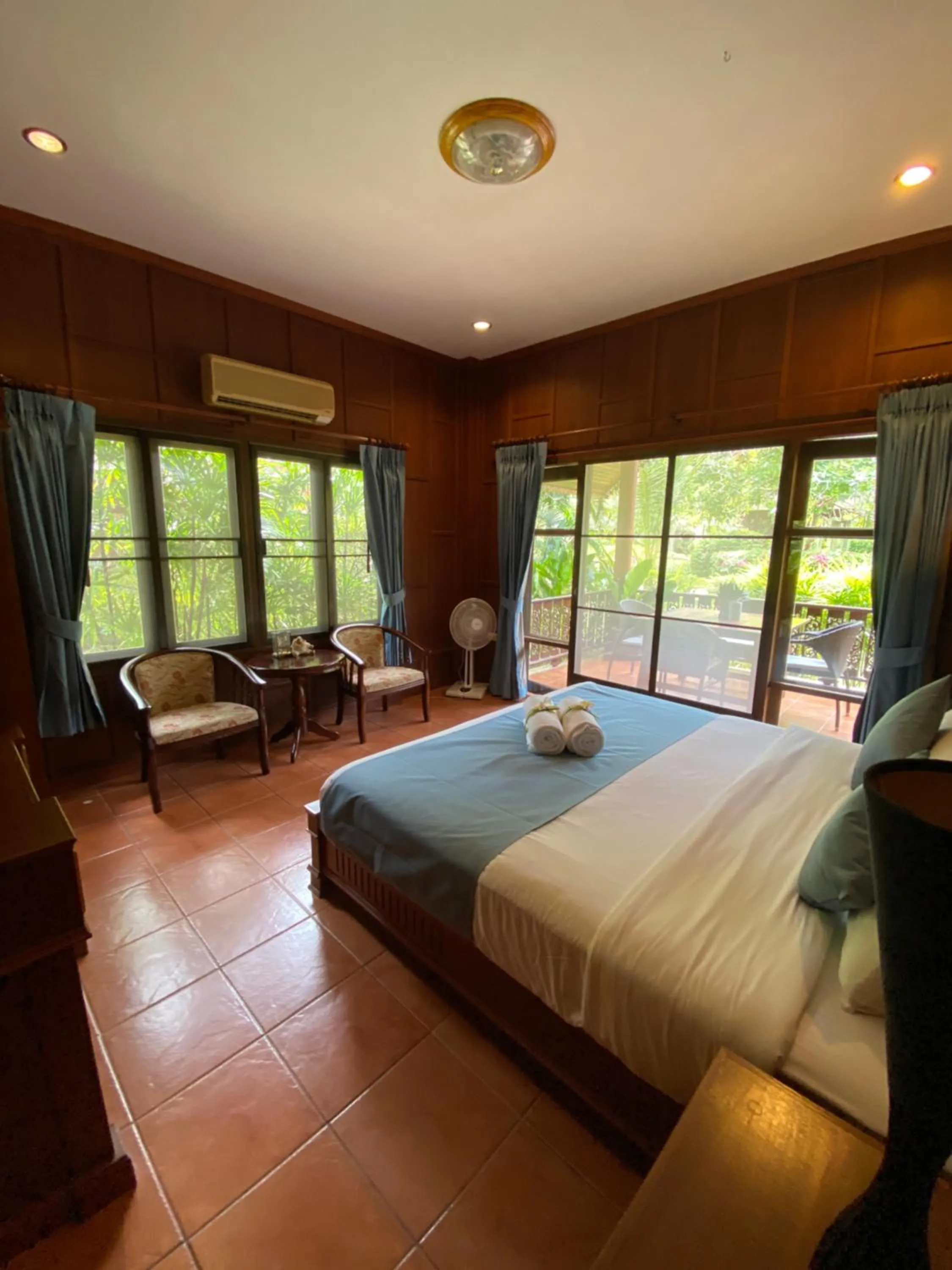 Bed in Baan Laem Noi Villa's