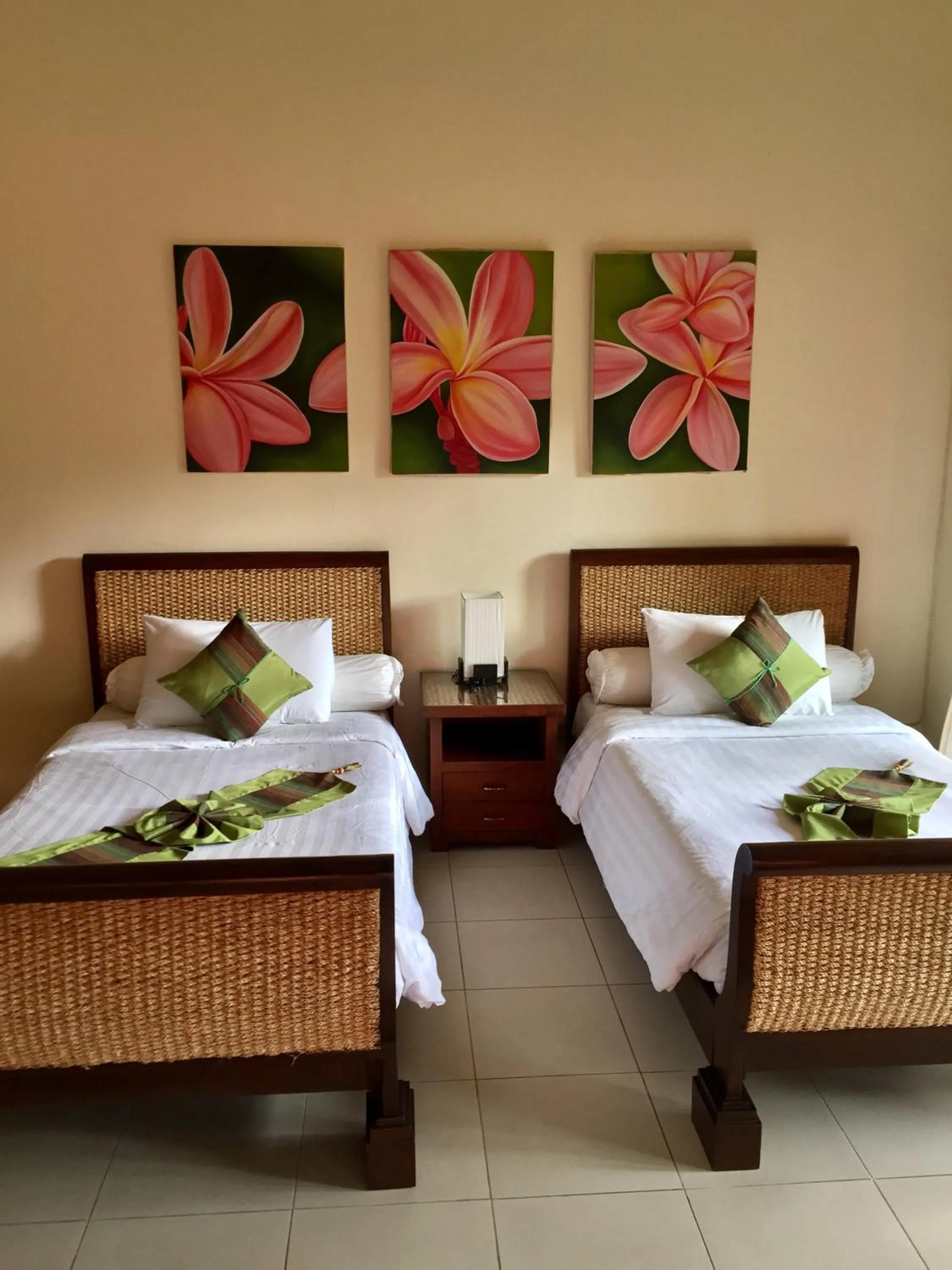 Bed in Baan Laem Noi Villa's