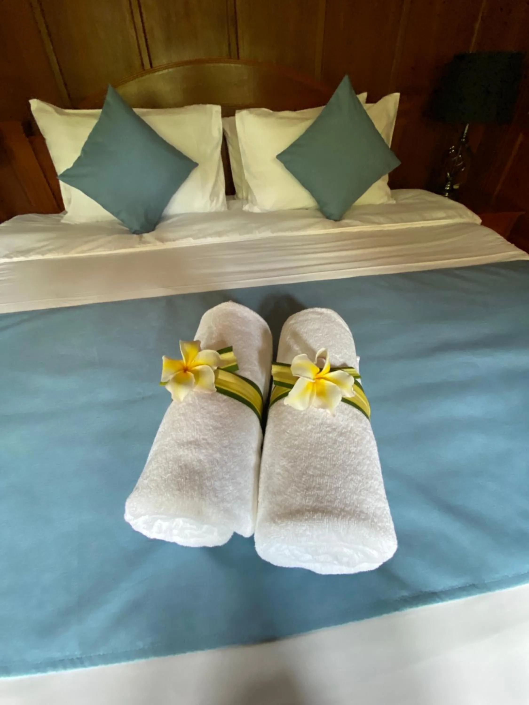 Bed in Baan Laem Noi Villa's