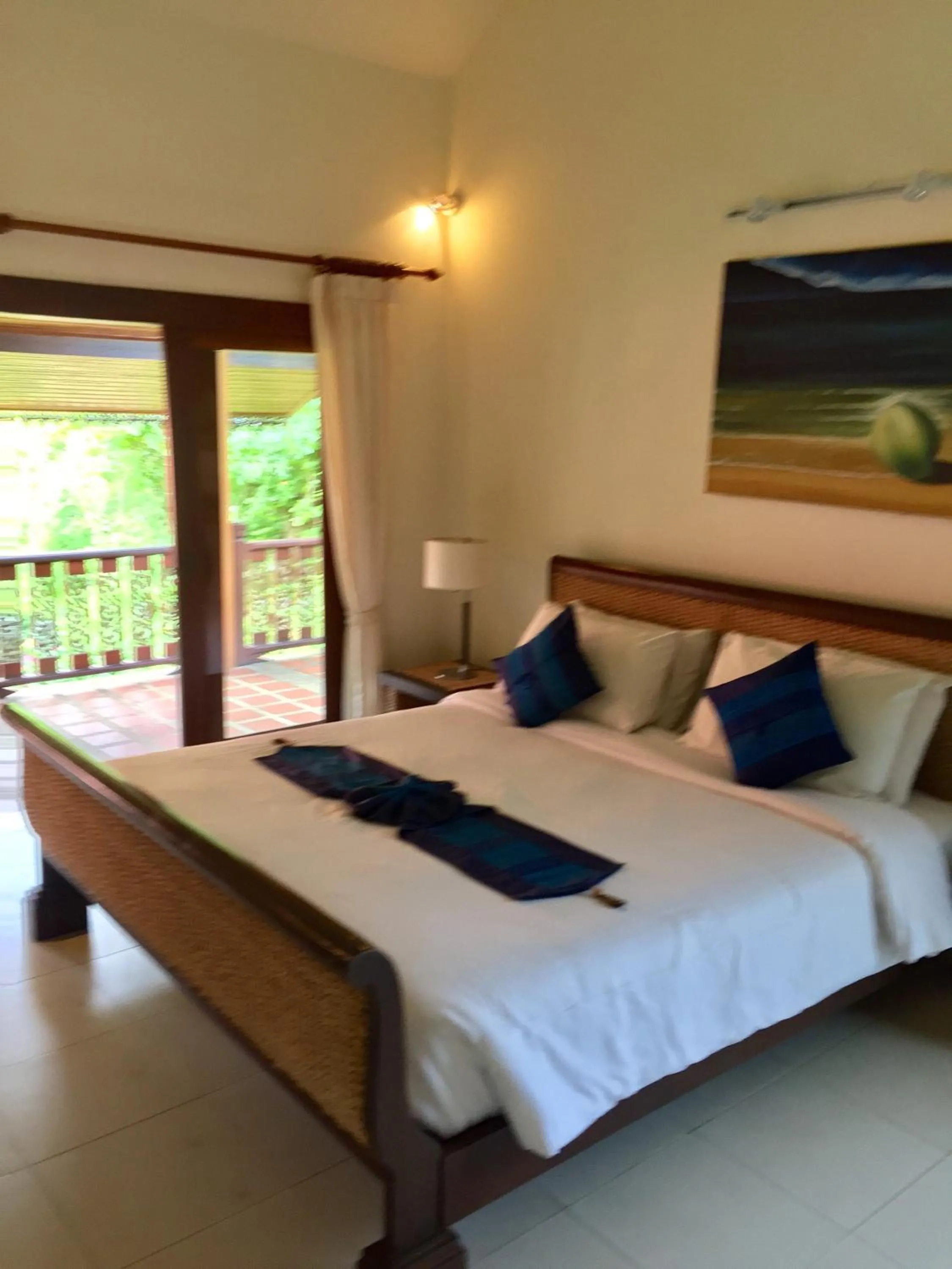 Bed in Baan Laem Noi Villa's