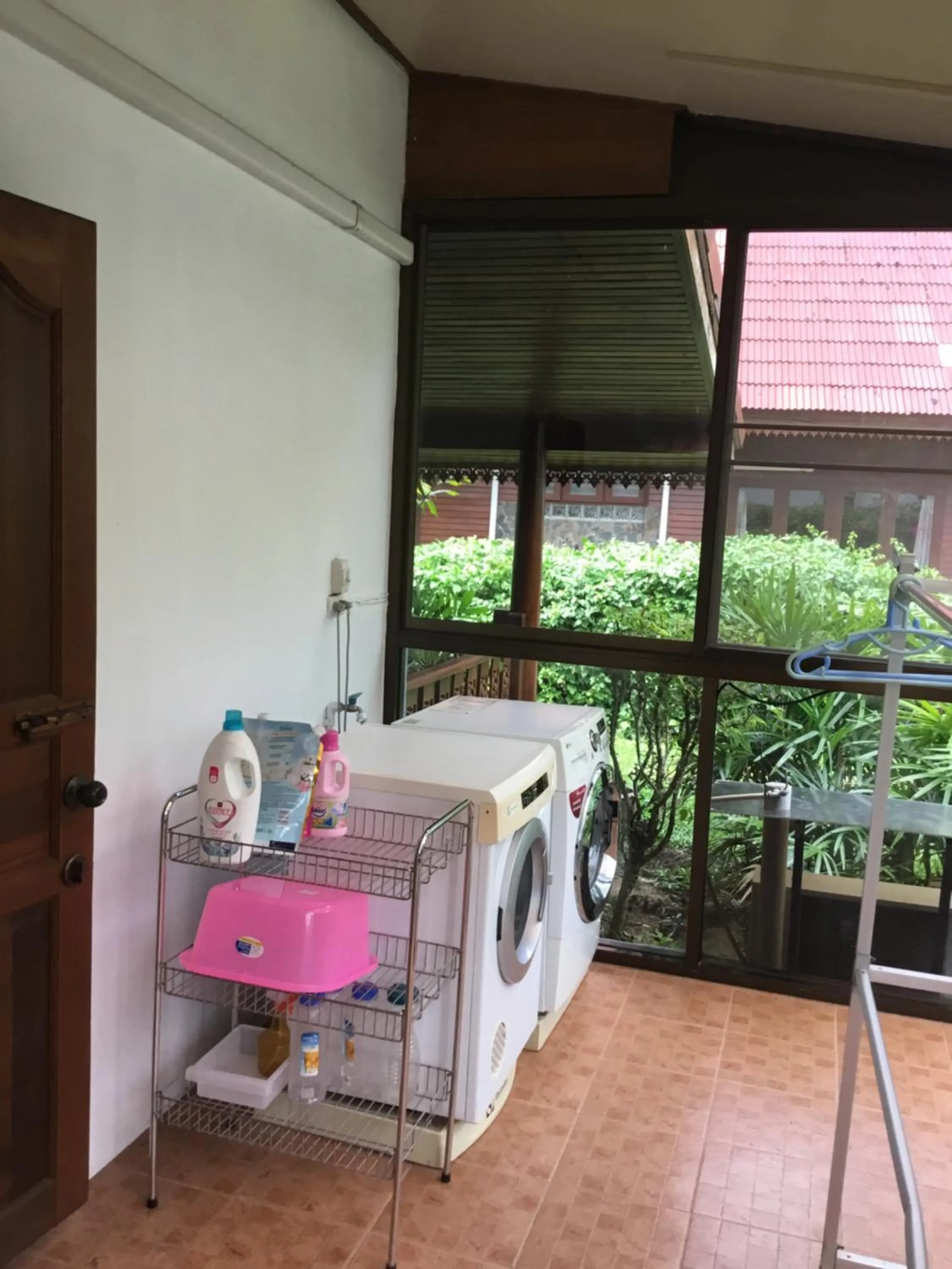 washing machine in Baan Laem Noi Villa's